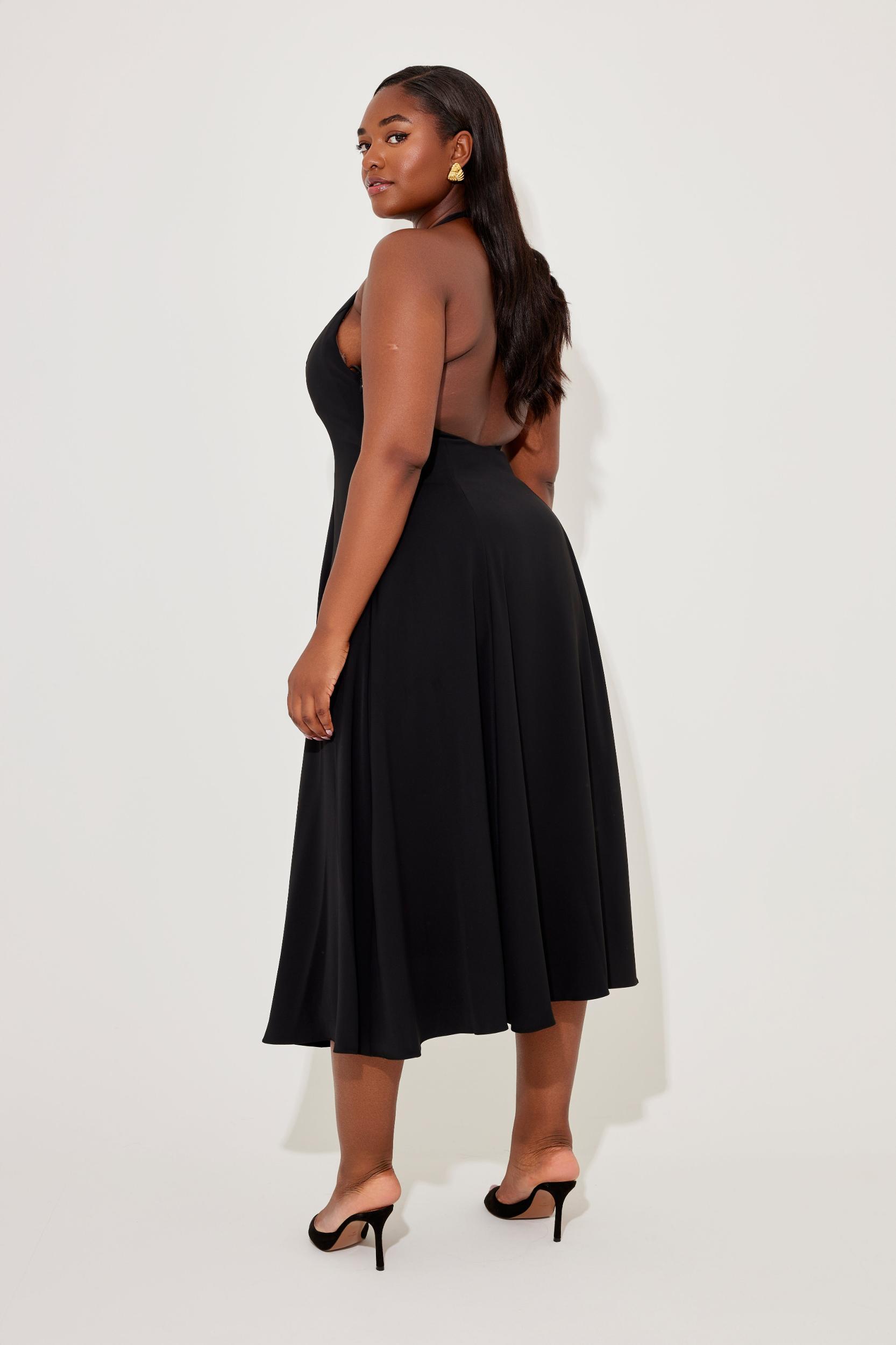 The Ultimate Muse Low Back Slip Dress Product Image