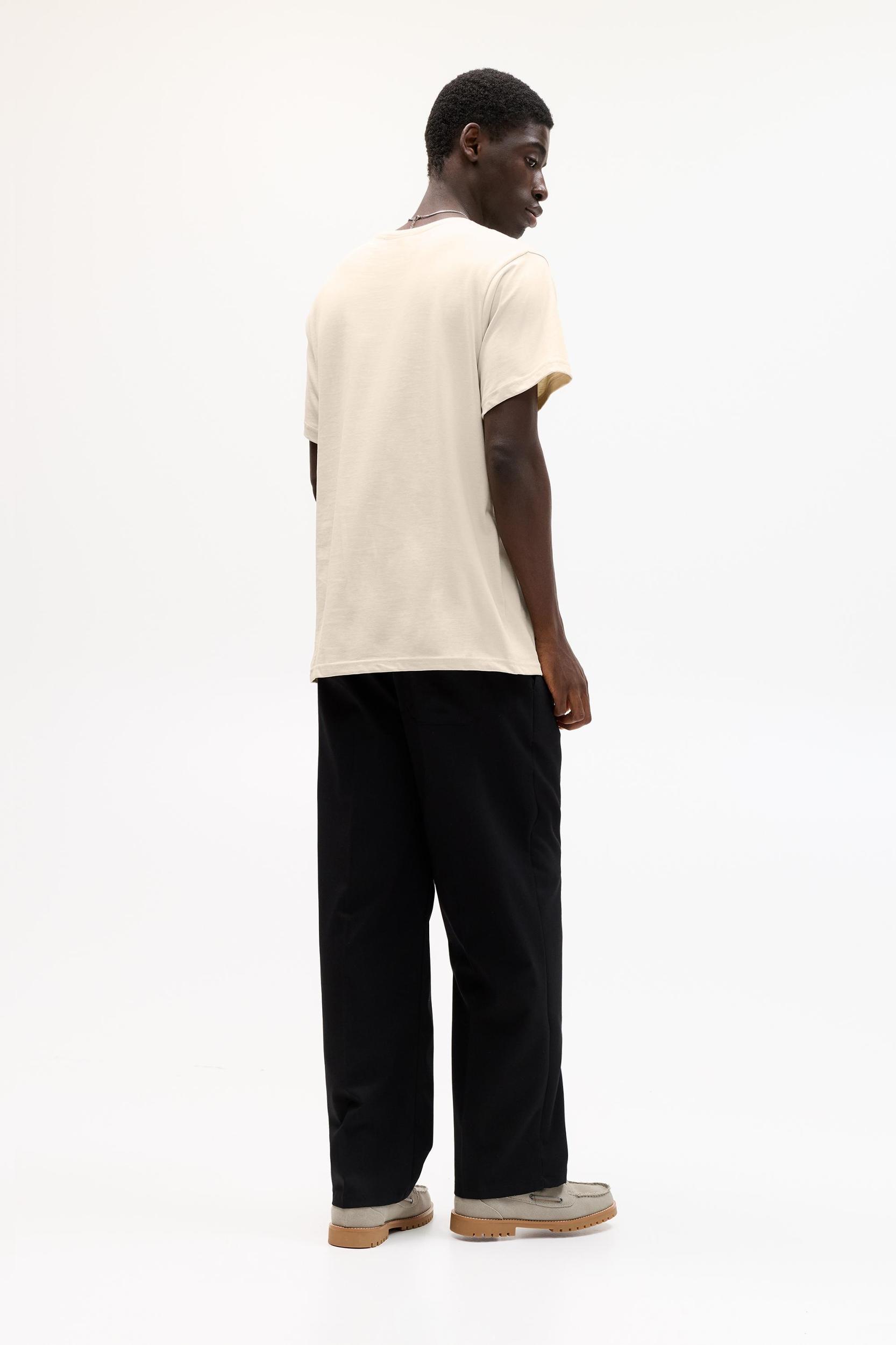 Basic short sleeve cotton T-shirt Product Image