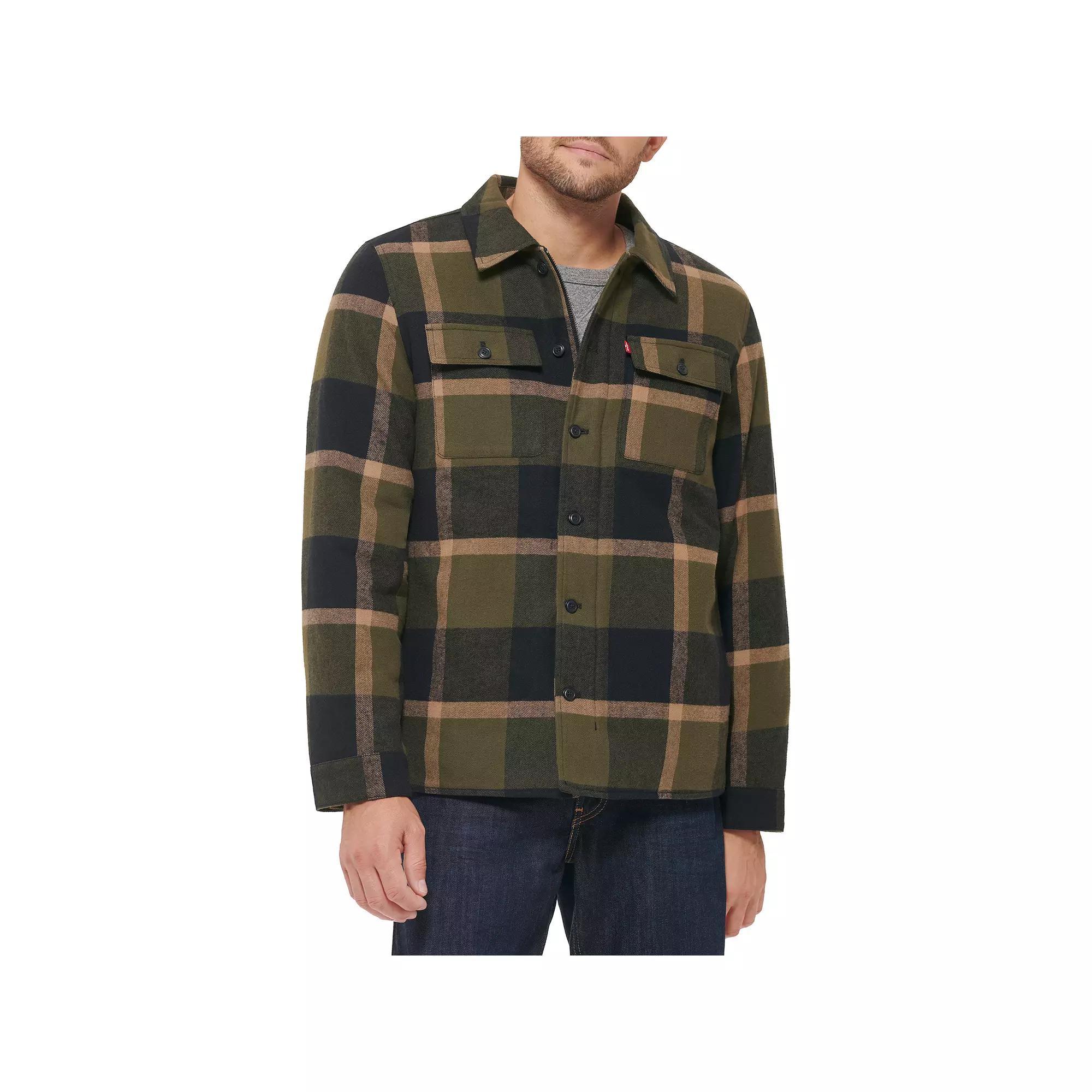 Mens Levis Quilted-Lined Shirt Jacket Product Image