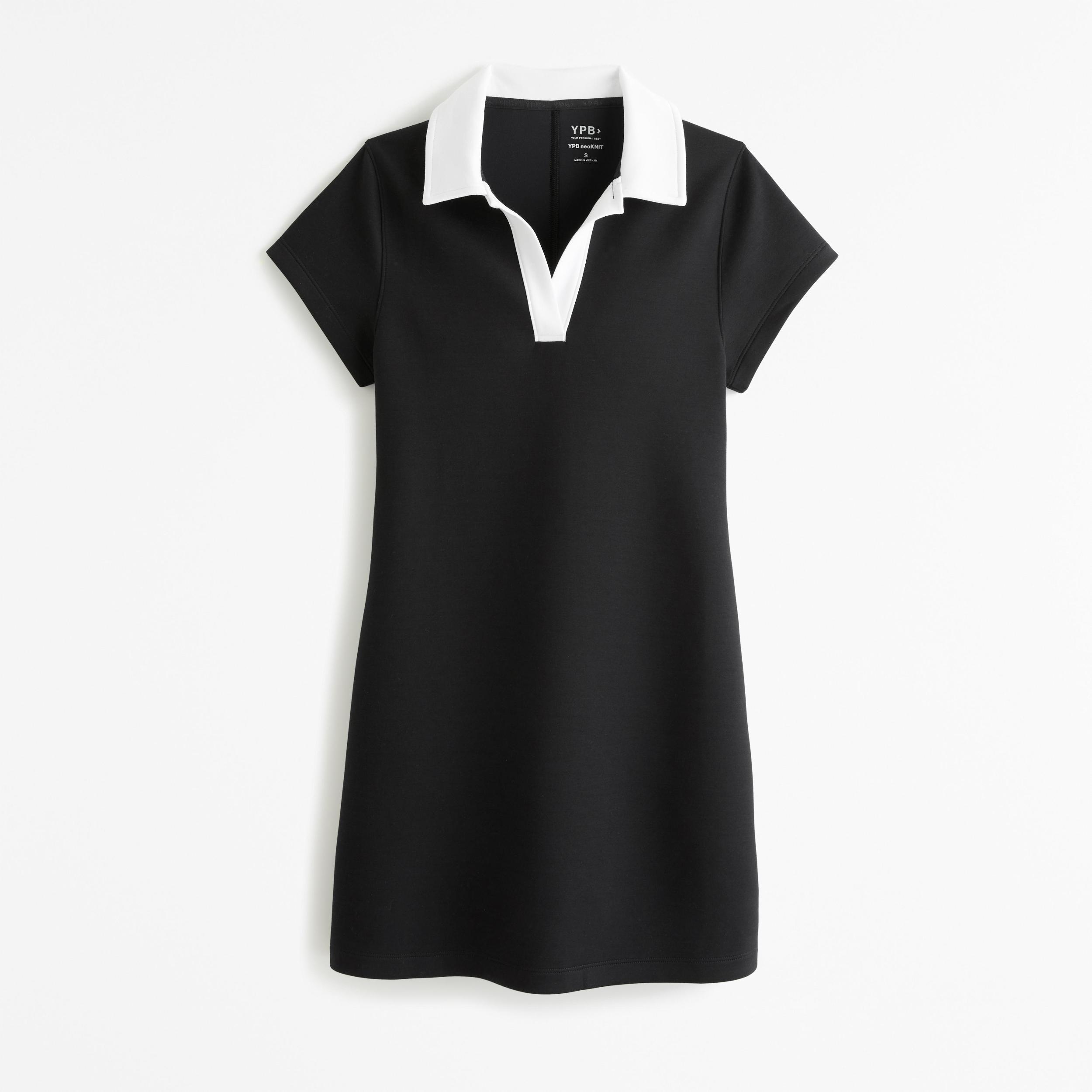 YPB neoKNIT Unlined Polo Mini Dress Product Image