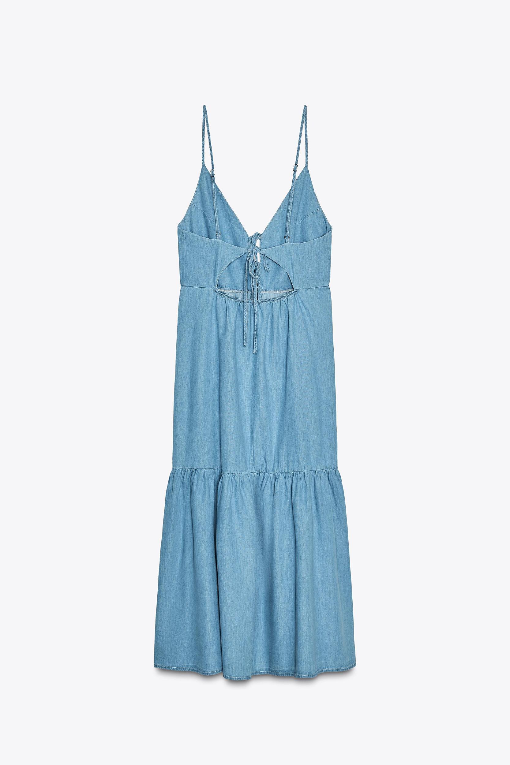BOW MIDI DRESS Product Image