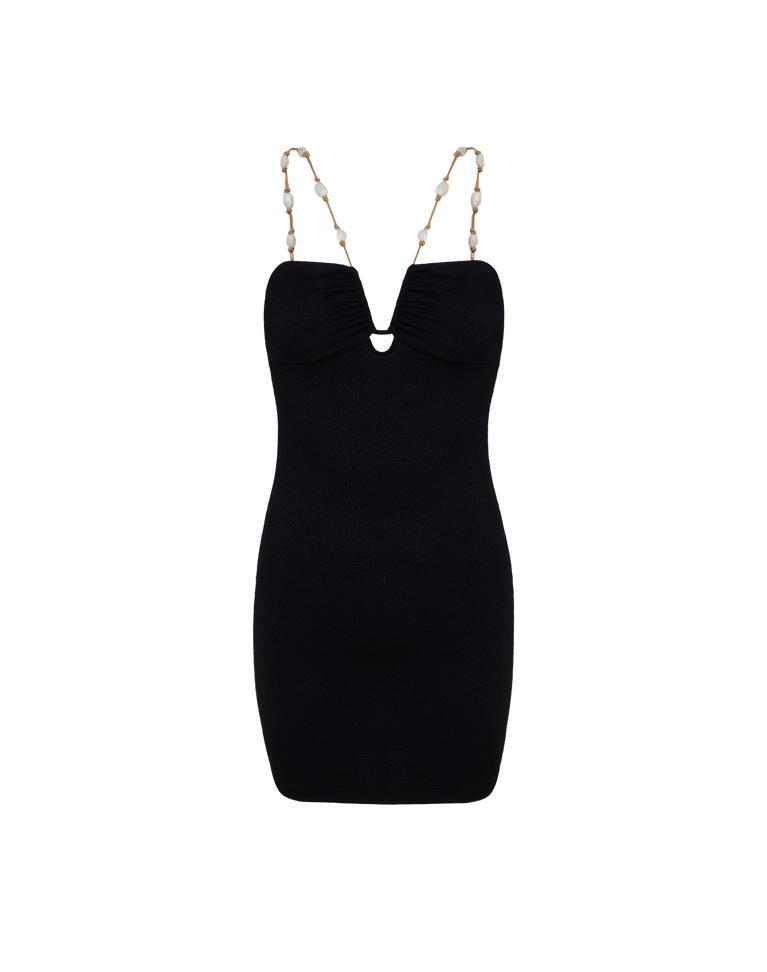 Firenze Ney Short Dress - Black Product Image