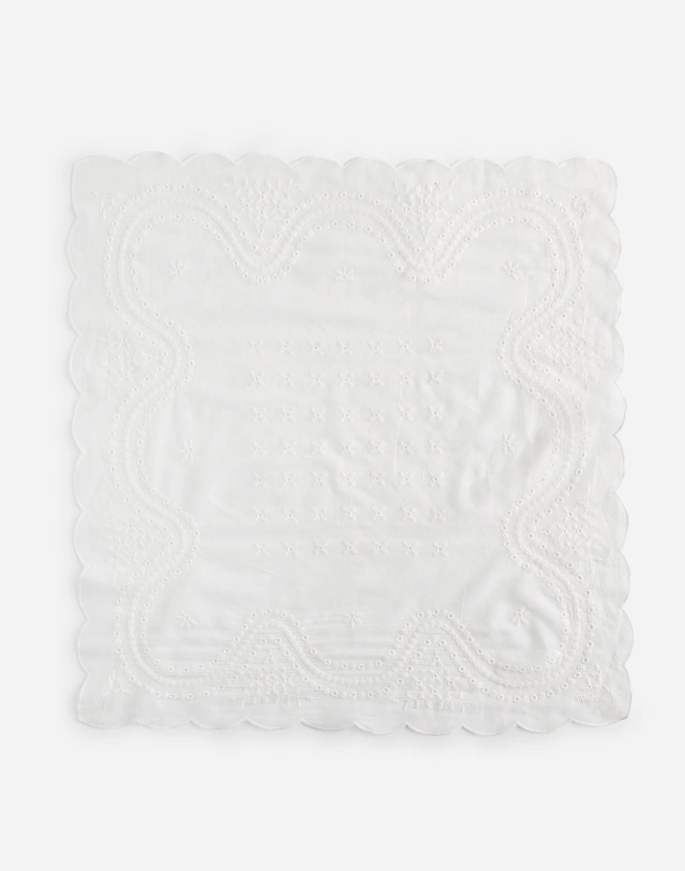 Organic Cotton Eyelet Bandana Product Image