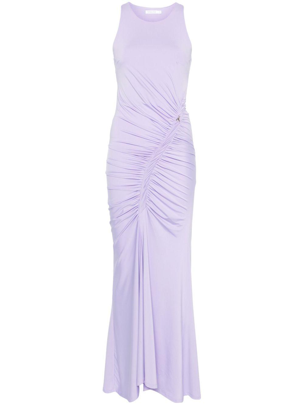 ruffle-detail maxi dress  Product Image