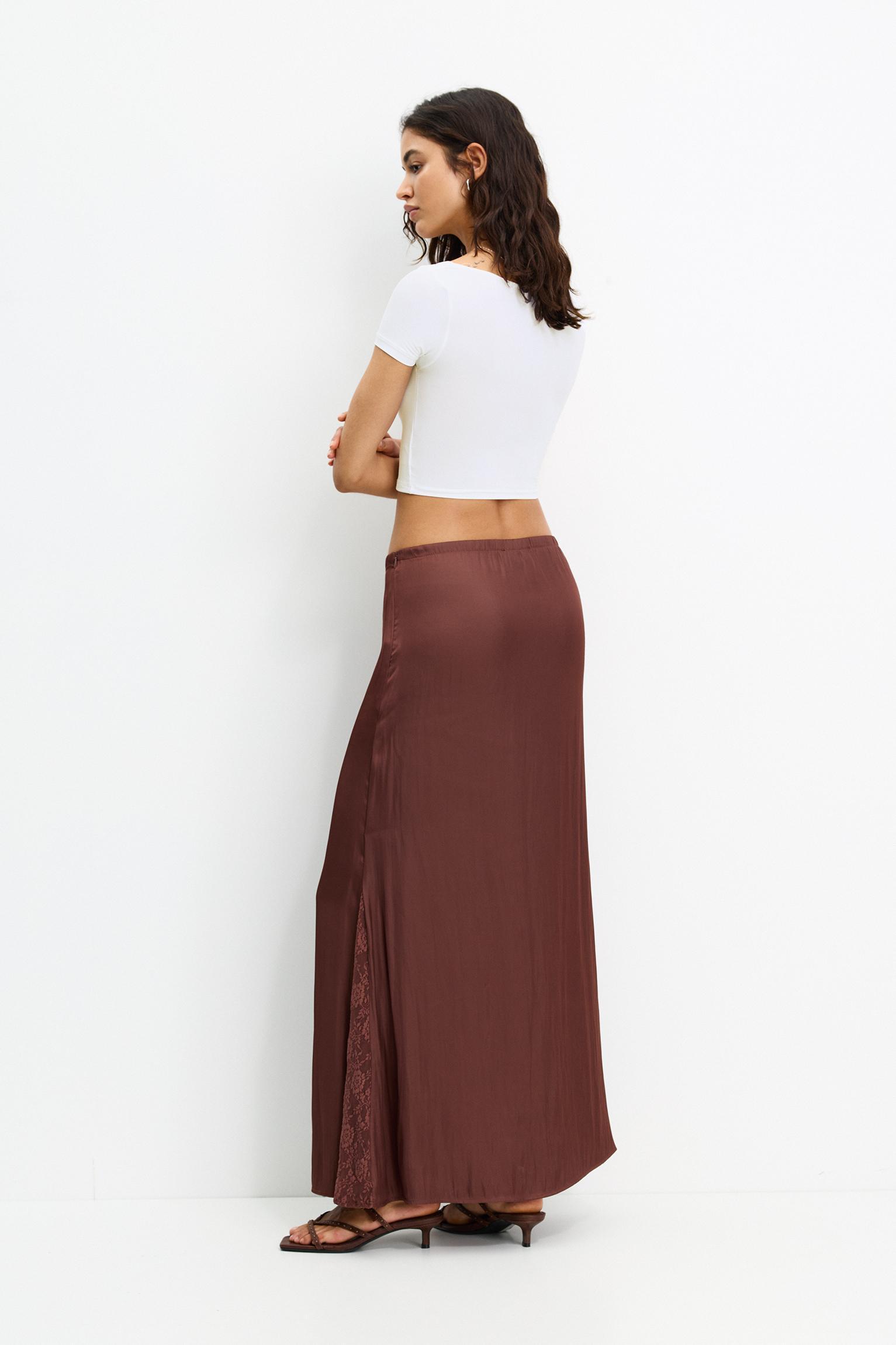 Cropped polyamide T-shirt Product Image