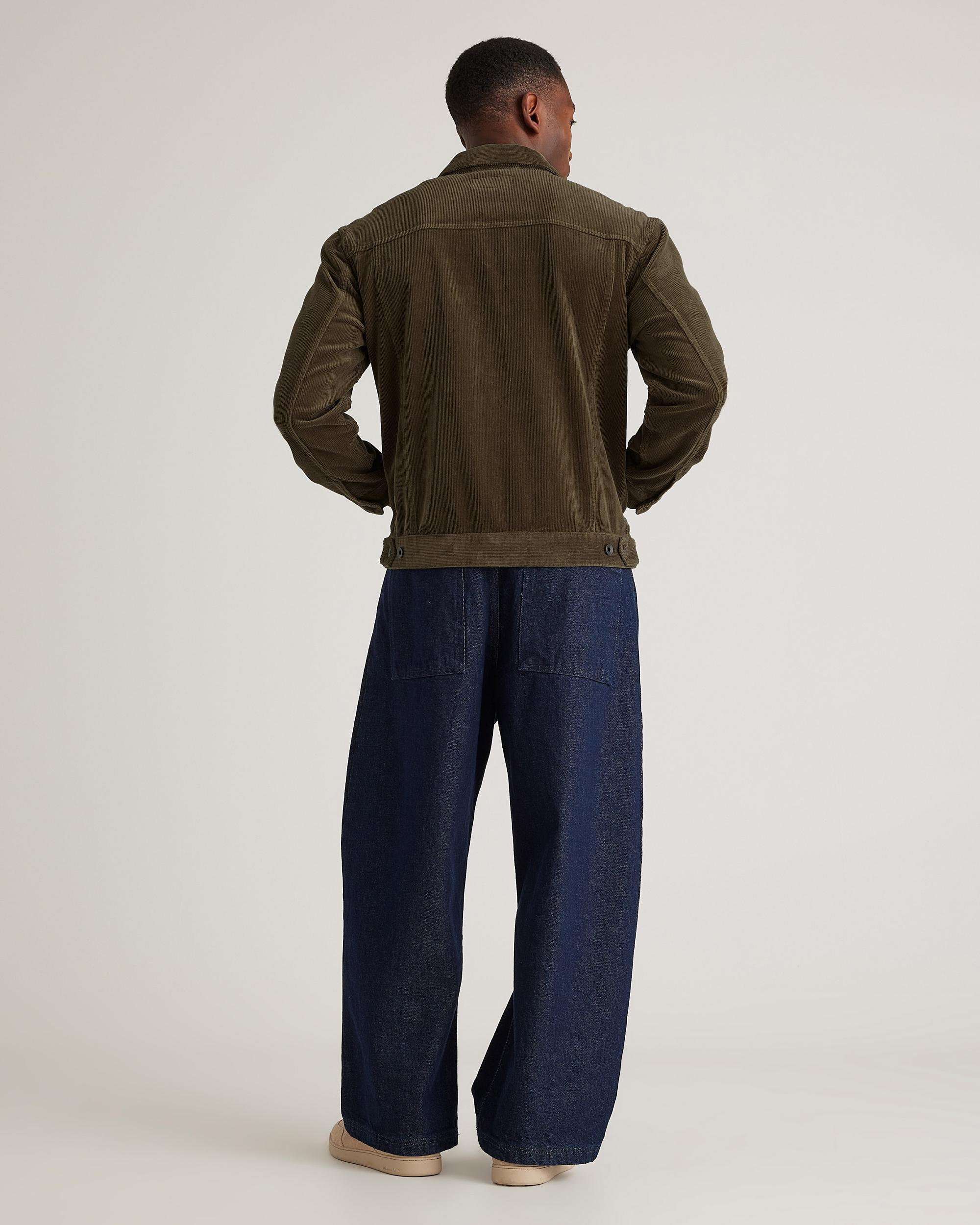 Quince | Men's Organic Stretch Corduroy Trucker Jacket Organic Cotton Product Image