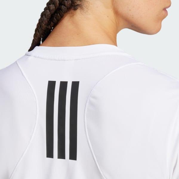 adidas Les Mills Graphic Tank Top White M Womens Product Image