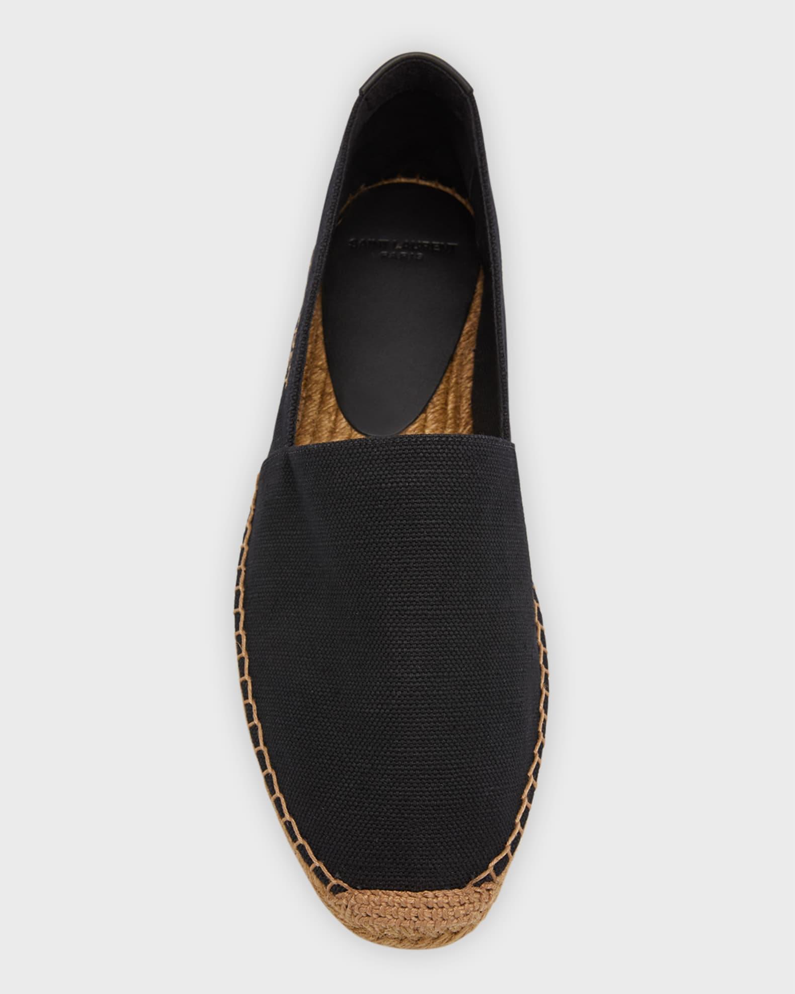 Men's Logo-Stitched Canvas Espadrilles Product Image