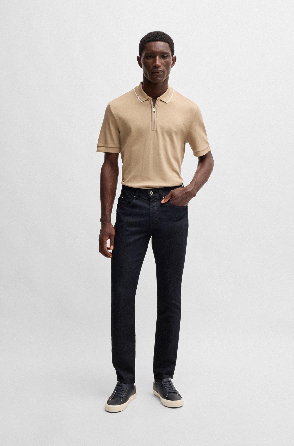 Delaware slim-fit jeans in indigo stretch denim Product Image