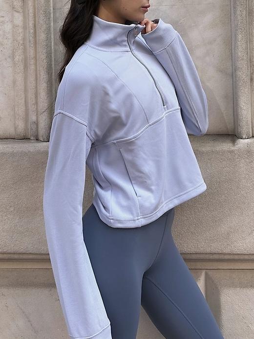 Seasoft Rib 1/4 Zip Popover Product Image