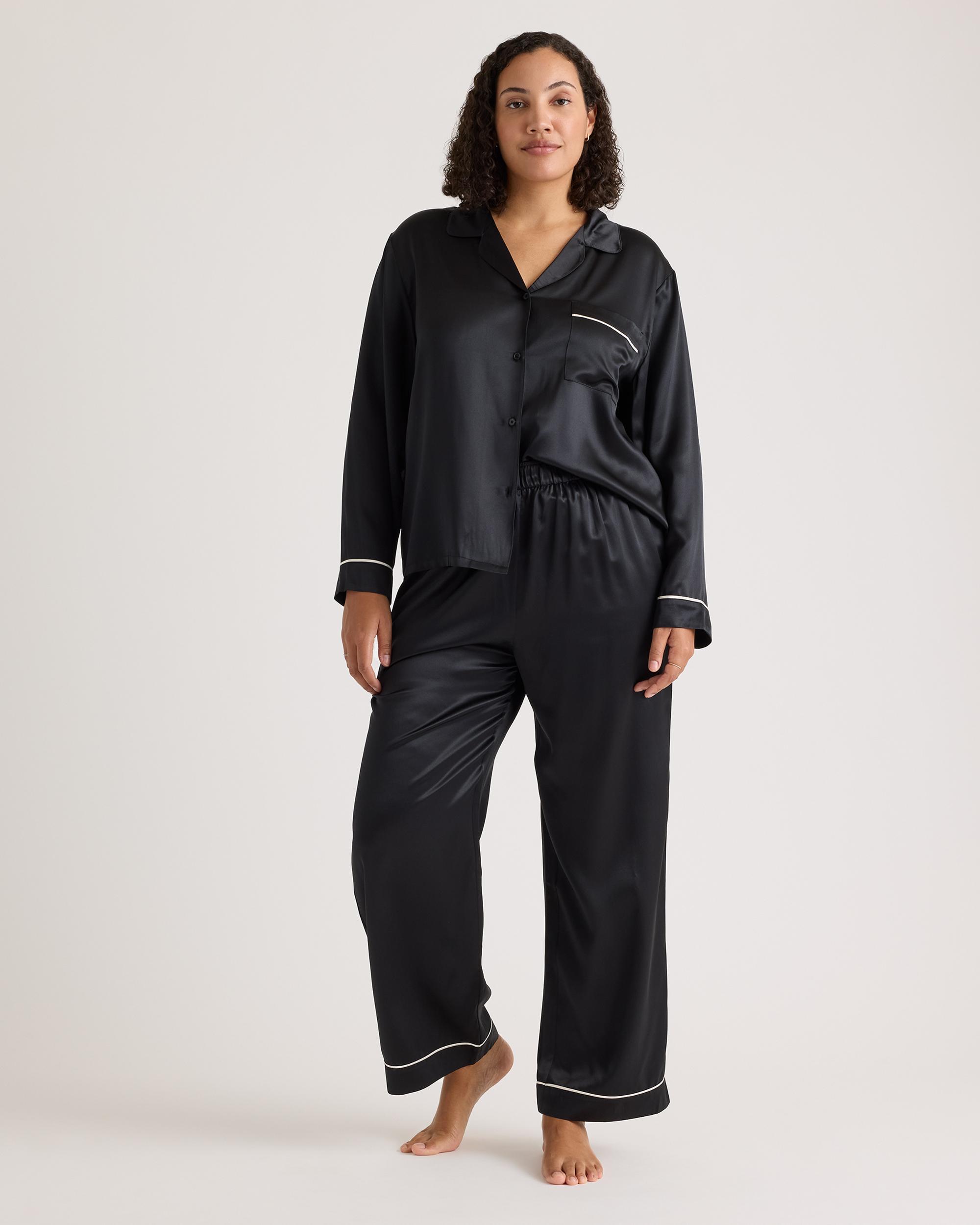 Quince | Women's Satin Pajama Pants Mulberry Silk Product Image