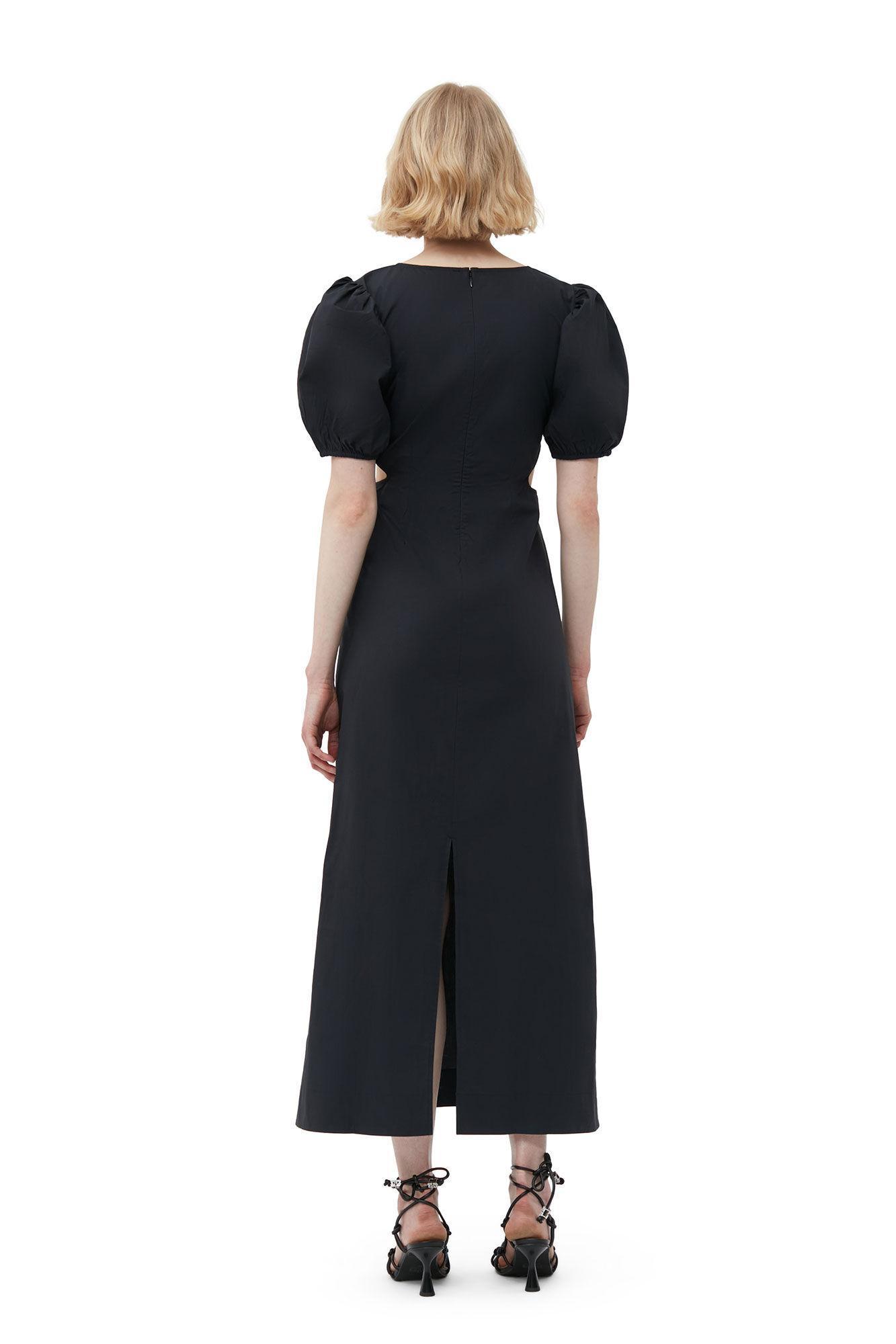 Cotton Poplin Cutout Dress Product Image
