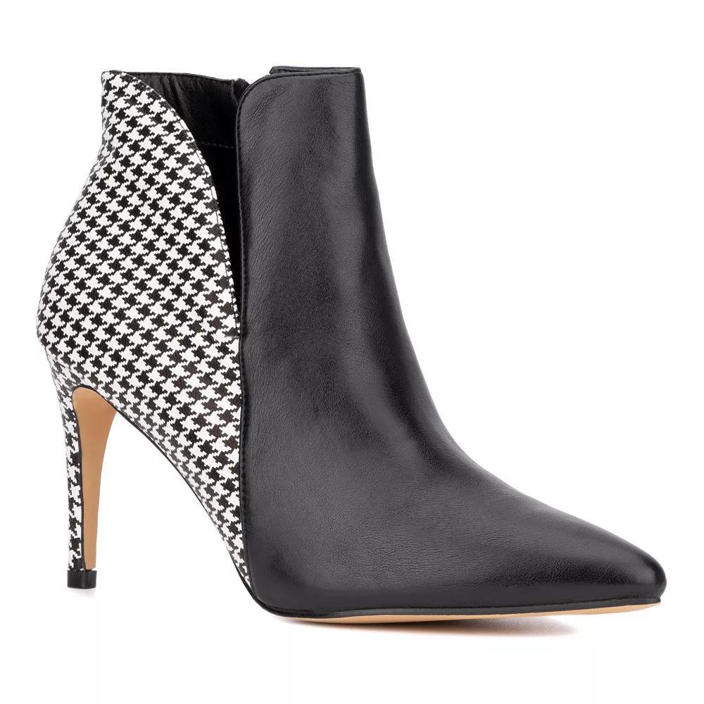 New York & Company Emani Women's Heeled Ankle Boots, Size: 8, Black Product Image