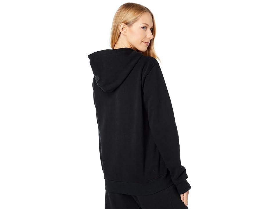 Womens Fuzzy Logo Hoodie Product Image