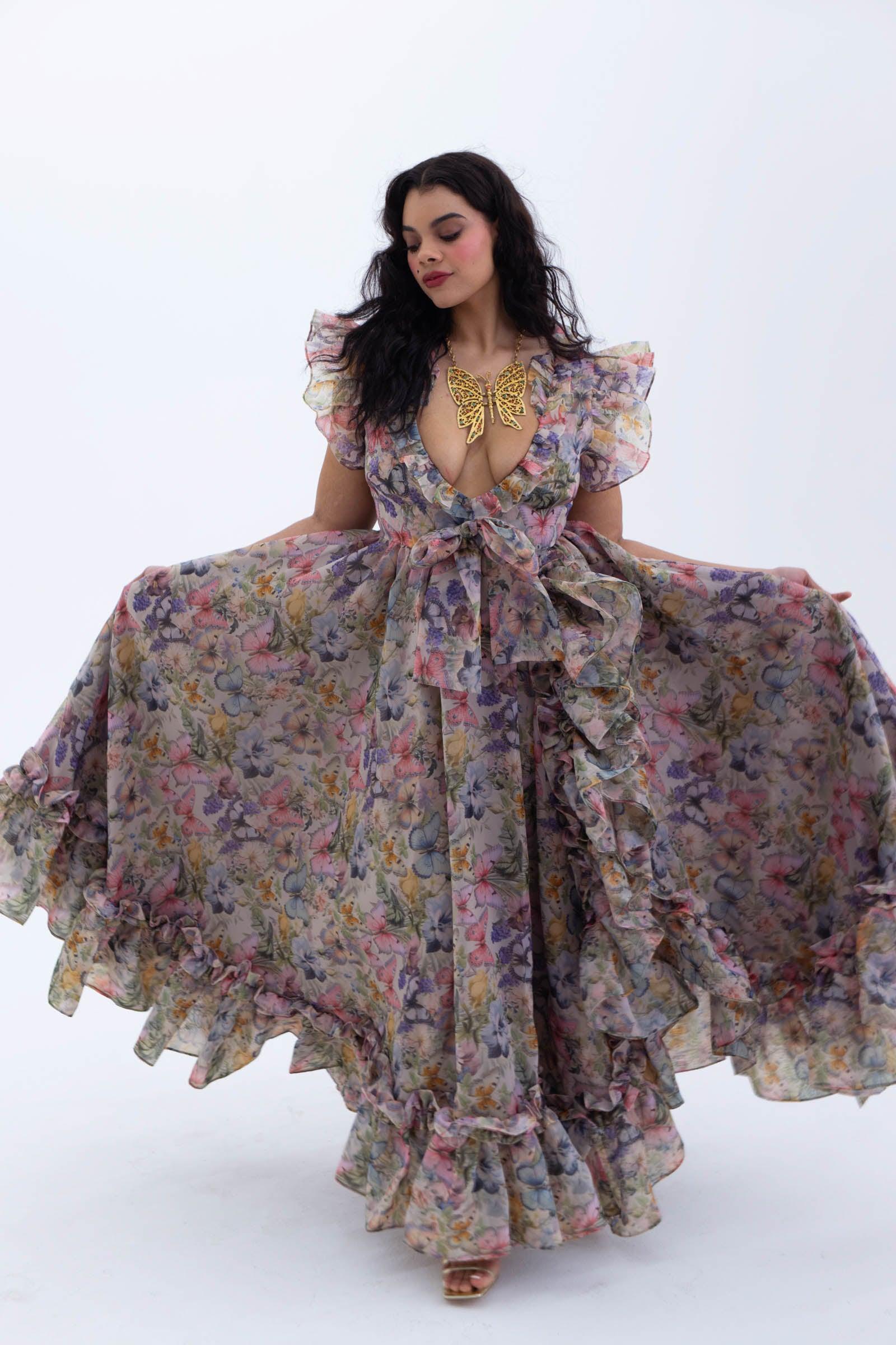 The Butterfly Botanics Melrose Gown Product Image