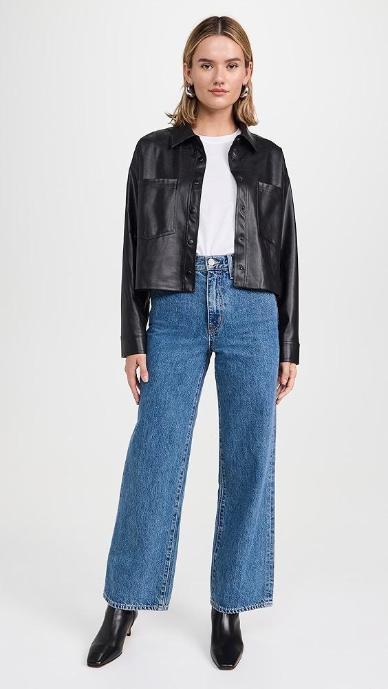 Z Supply All Day Faux Leather Jacket | Shopbop Product Image