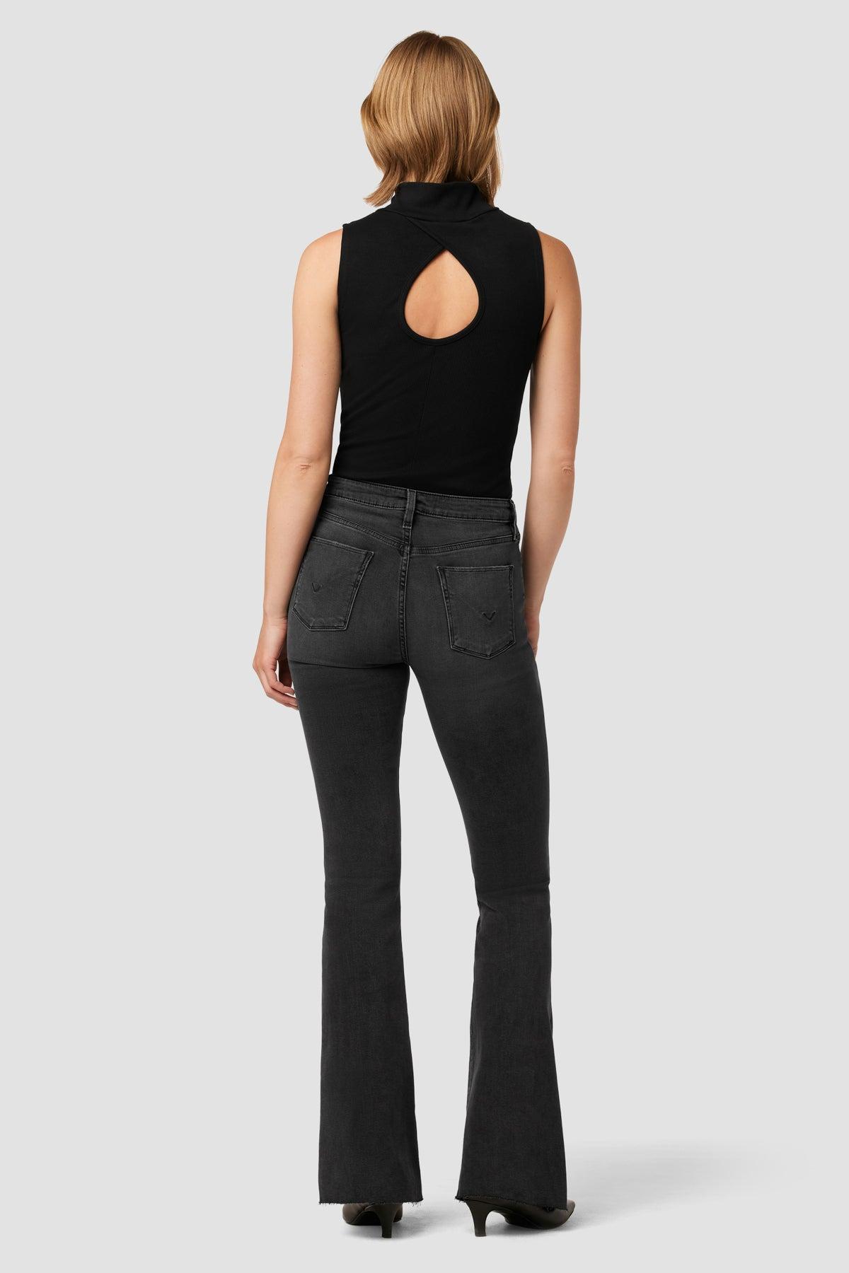 Holly High-Rise Flare Petite Jean Female Product Image