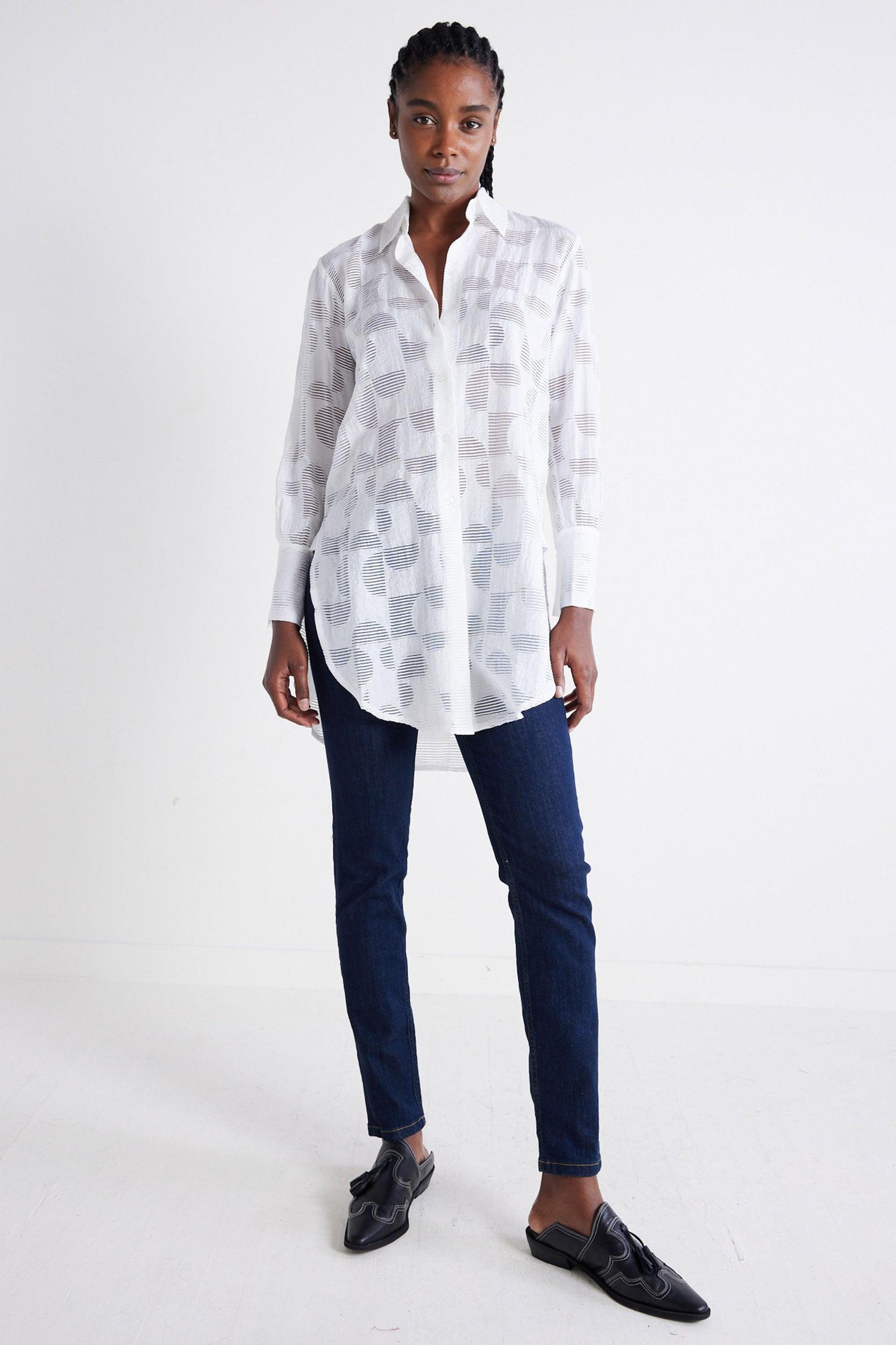 Walkover Geo Sheer Tunic Product Image