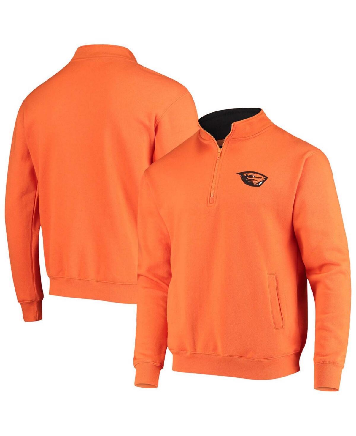 Men's Colosseum Orange Oregon State Beavers Tortugas Logo Quarter-Zip Jacket, Size: Small Product Image