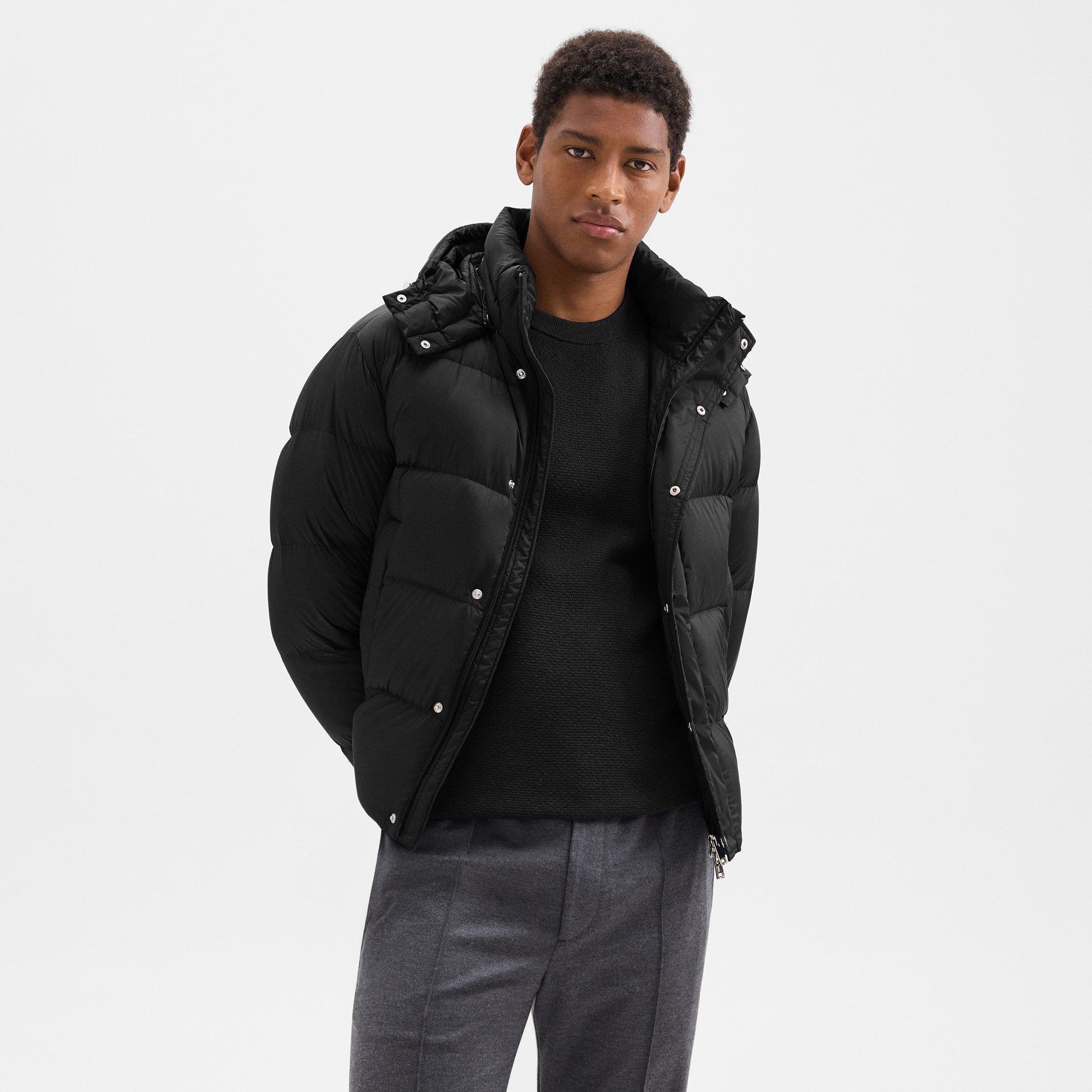 Recycled Poly Puffer Jacket| Theory Product Image