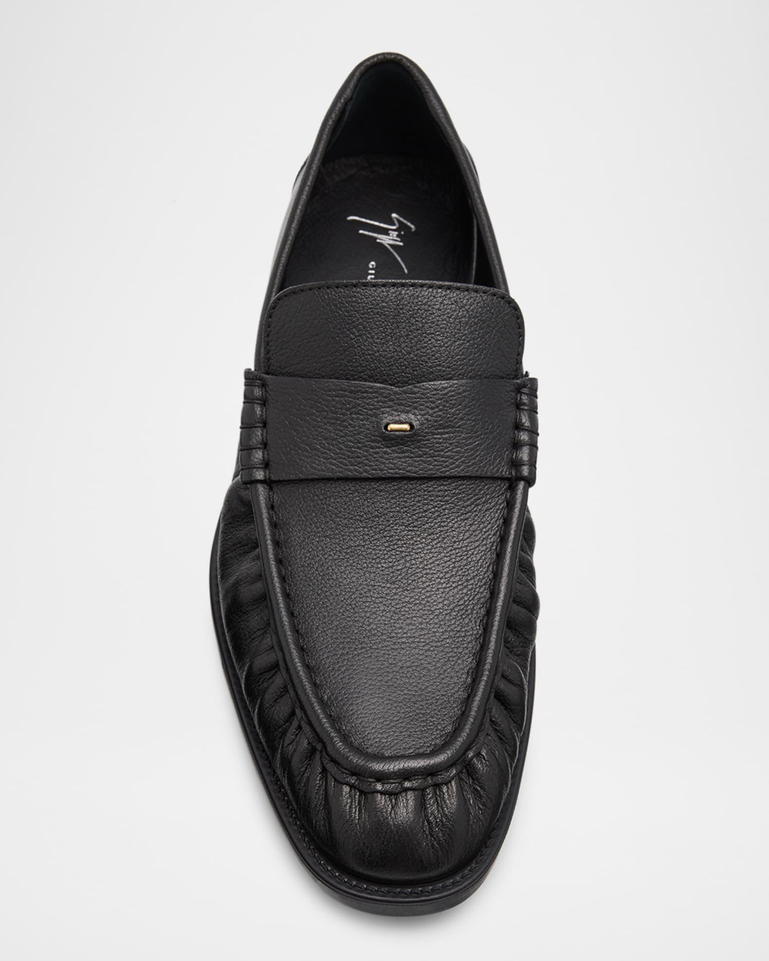 Men's Vegasso Leather Penny Loafers Product Image