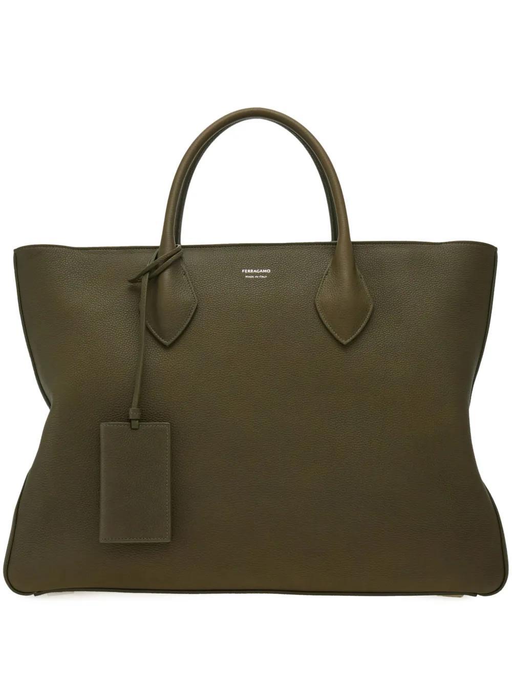 large logo-stamp tote bag Product Image