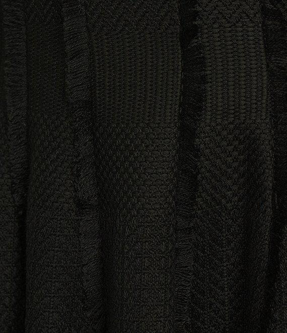 Antonio Melani Jemma Square Neck A Line Tweed Sleeveless Mini Dress Product Image
