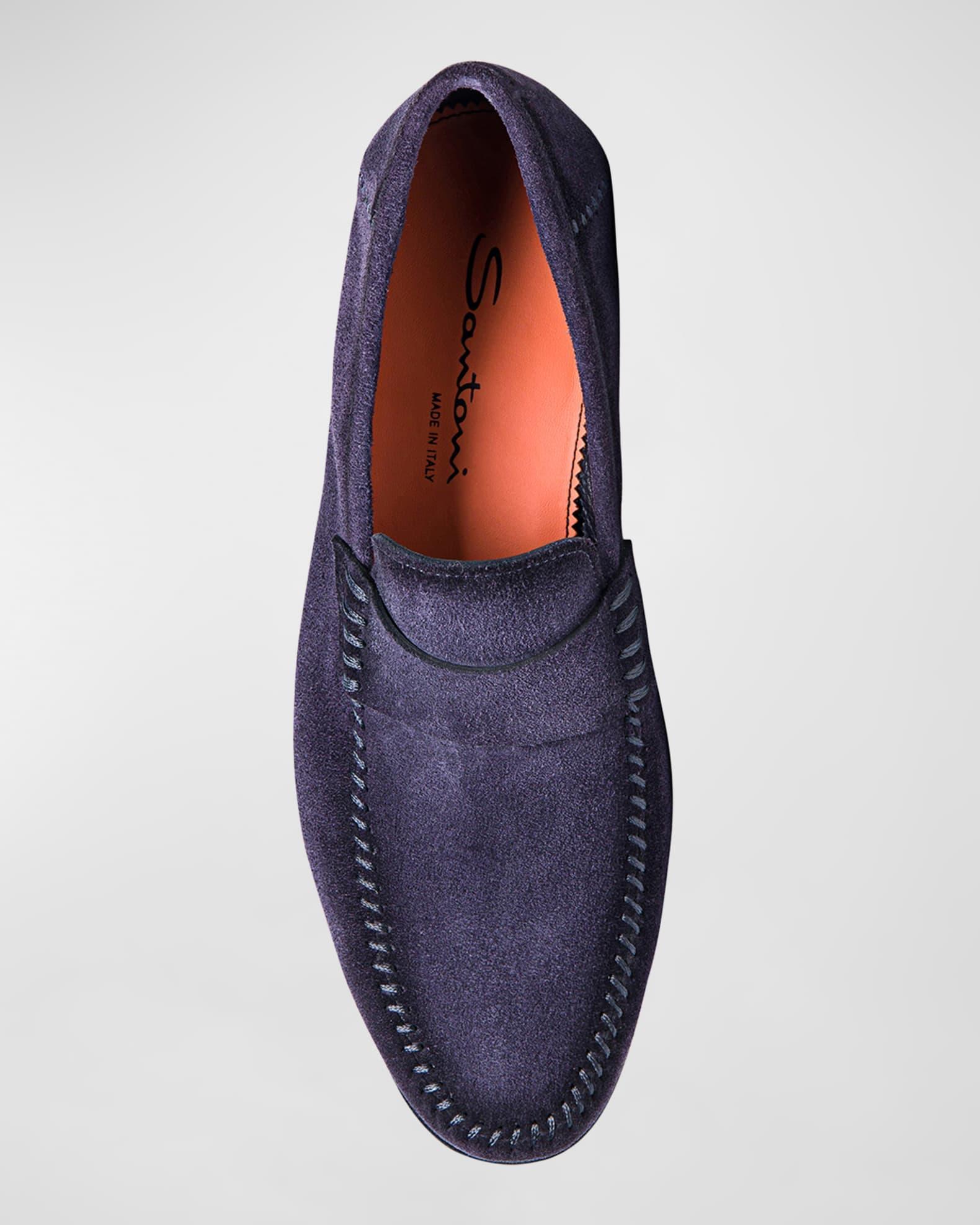 Men's Paine Whipstitched Leather Loafers Product Image