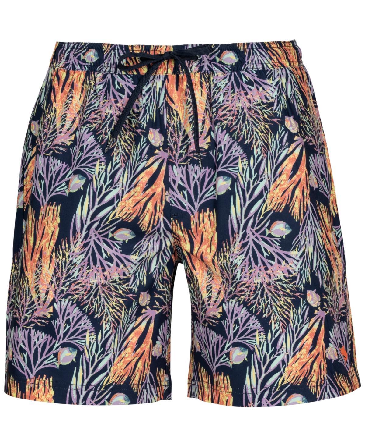 Salt Life Mens Sandbar Sunday Print 17 Volley Shorts Product Image