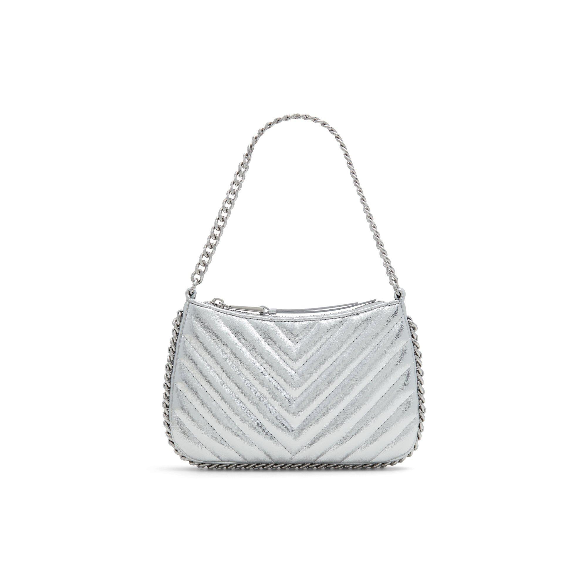 ALDO Merylssx - Women's Crossbody Handbag - Silver Product Image