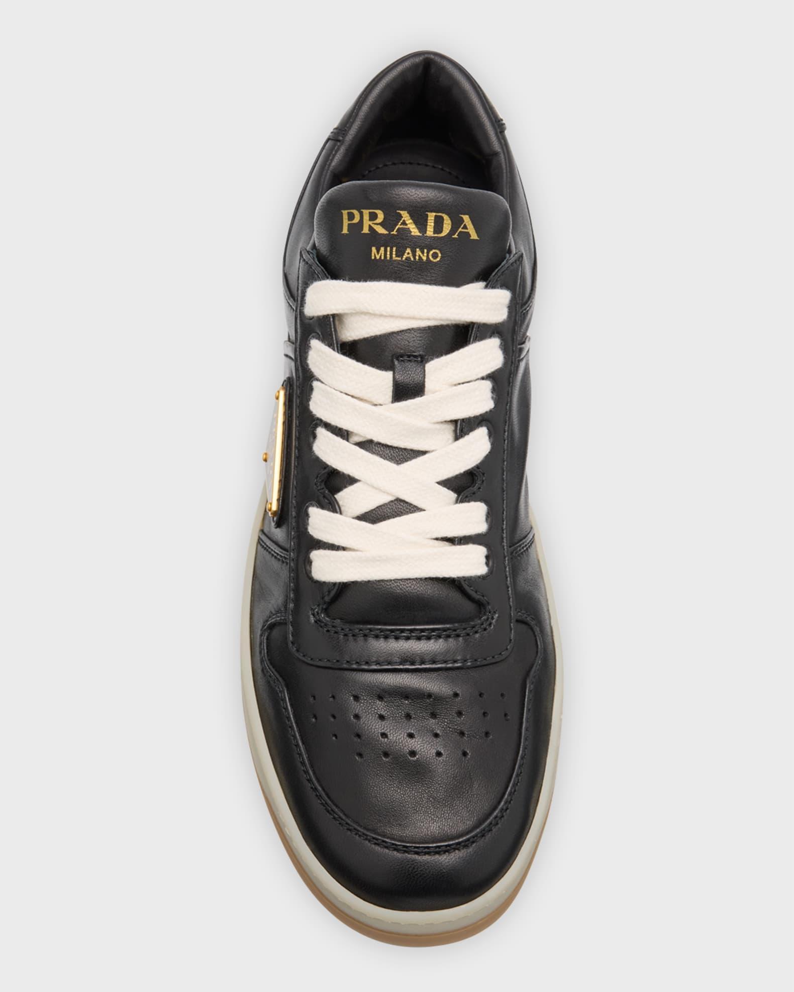 Leather Low-Top Sneakers Product Image