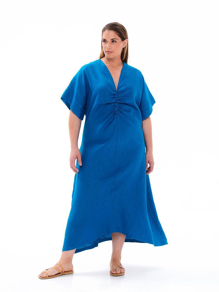 Haris Cotton Linen Dress Curve 6703 Product Image