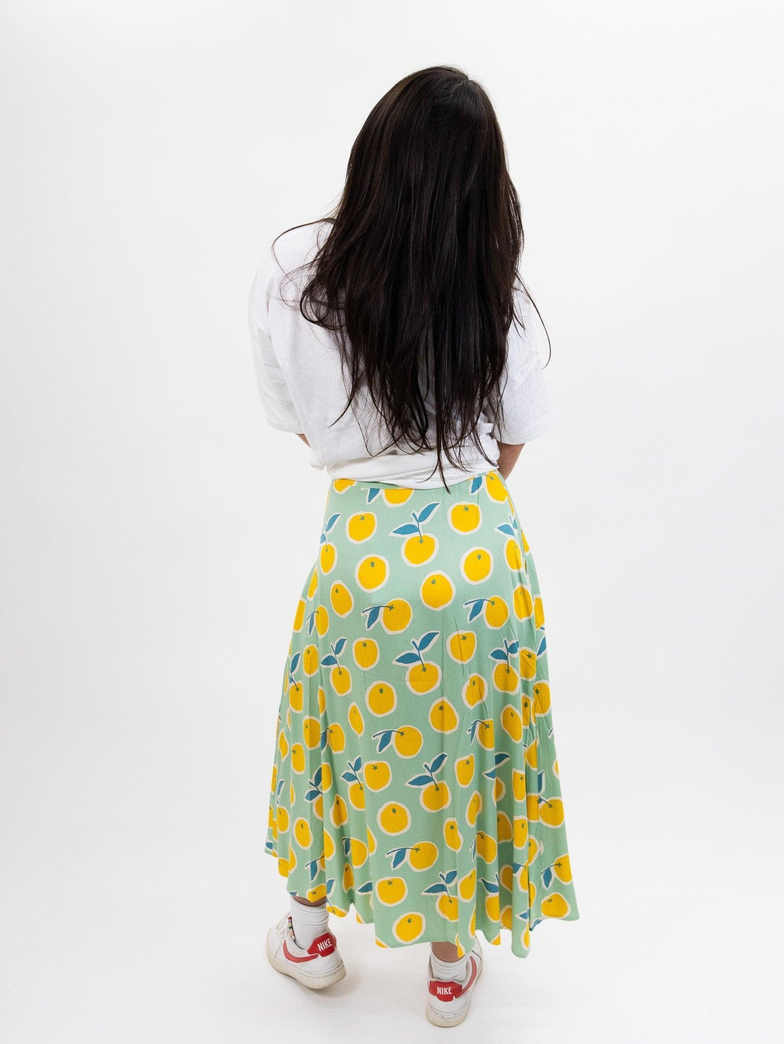 Compania Fantastica Lemons Midi Skirt Product Image