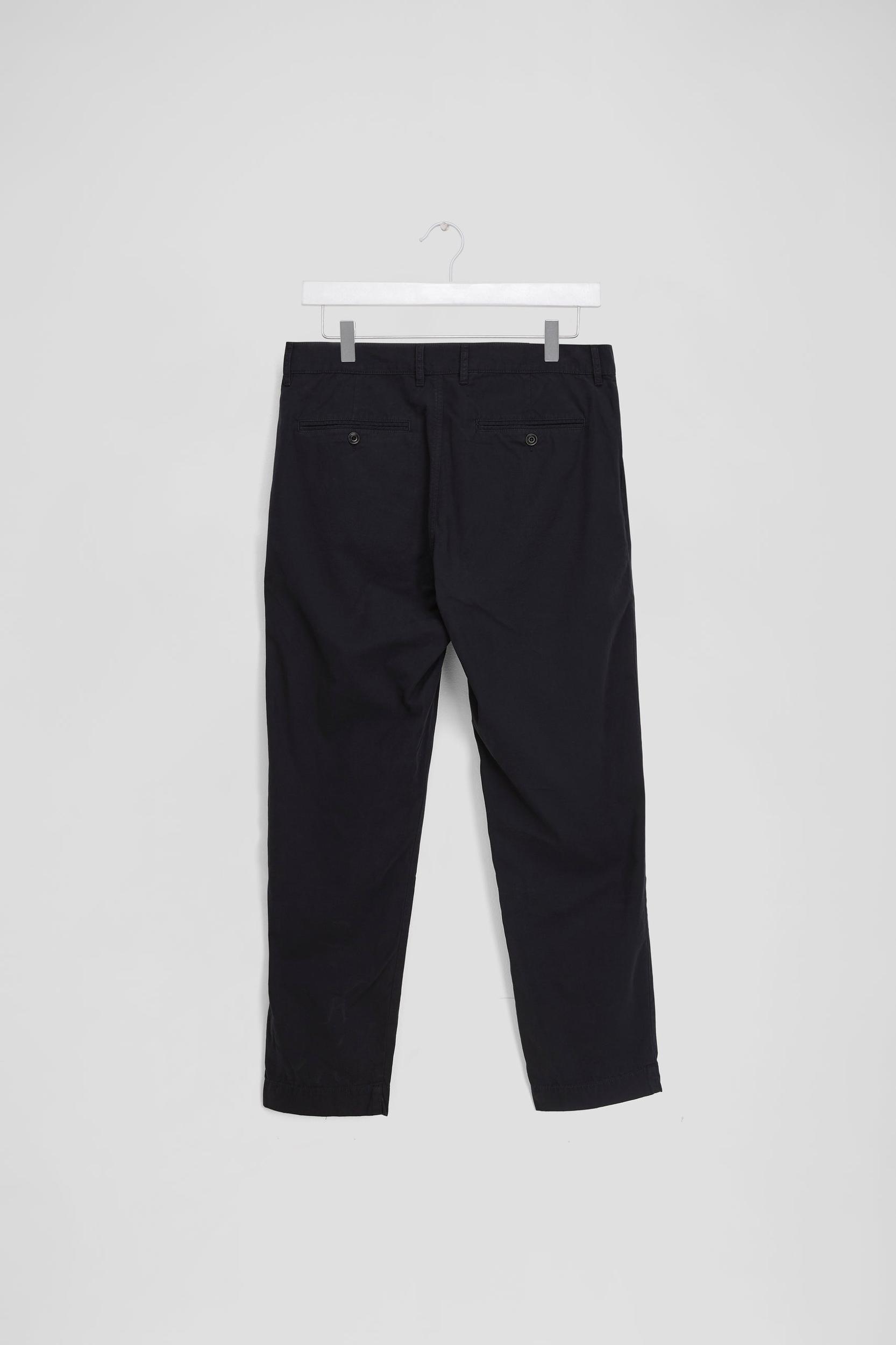 Organic Twill Double Pleated Trouser Product Image