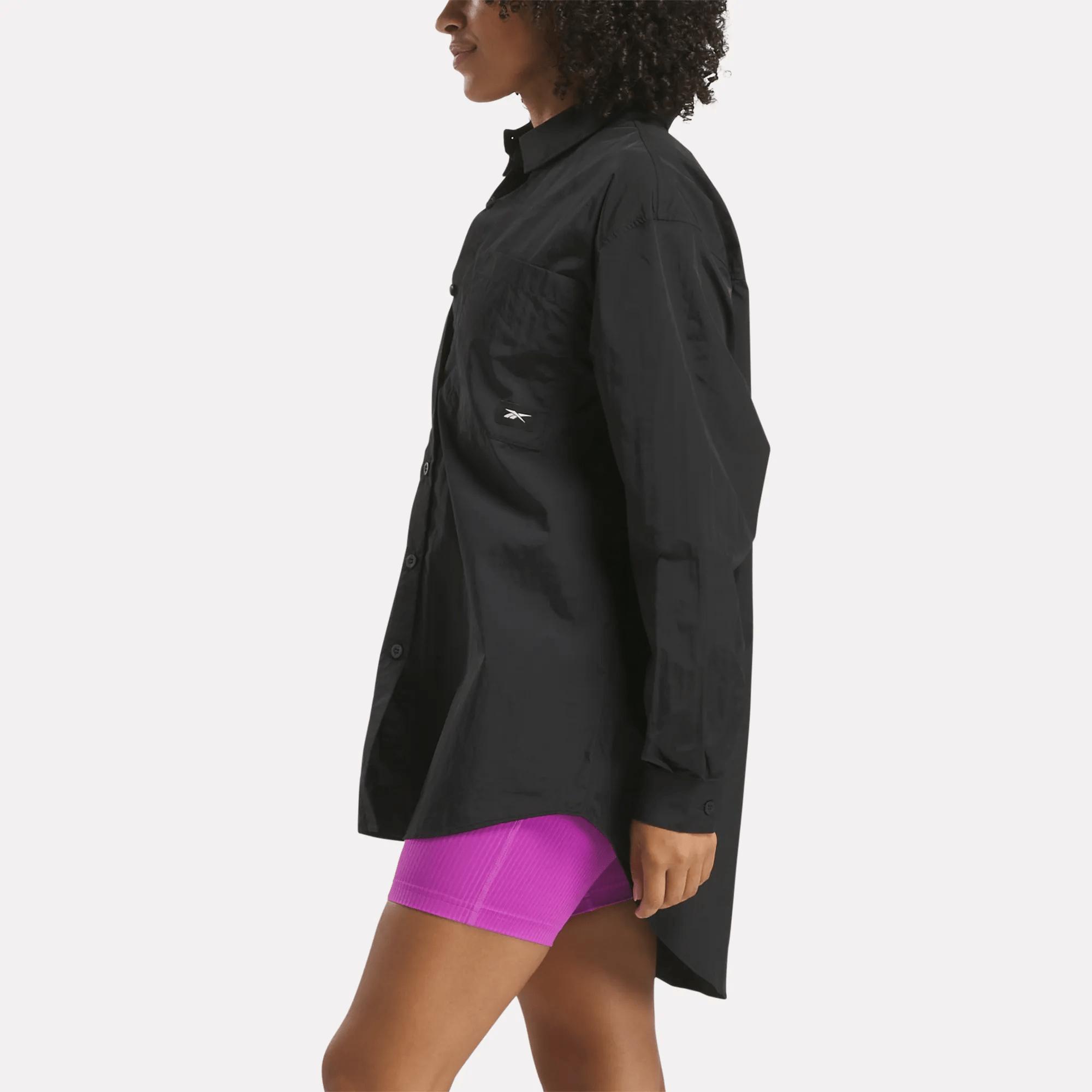 Women's Studio Style Button Down Shirt Female Product Image