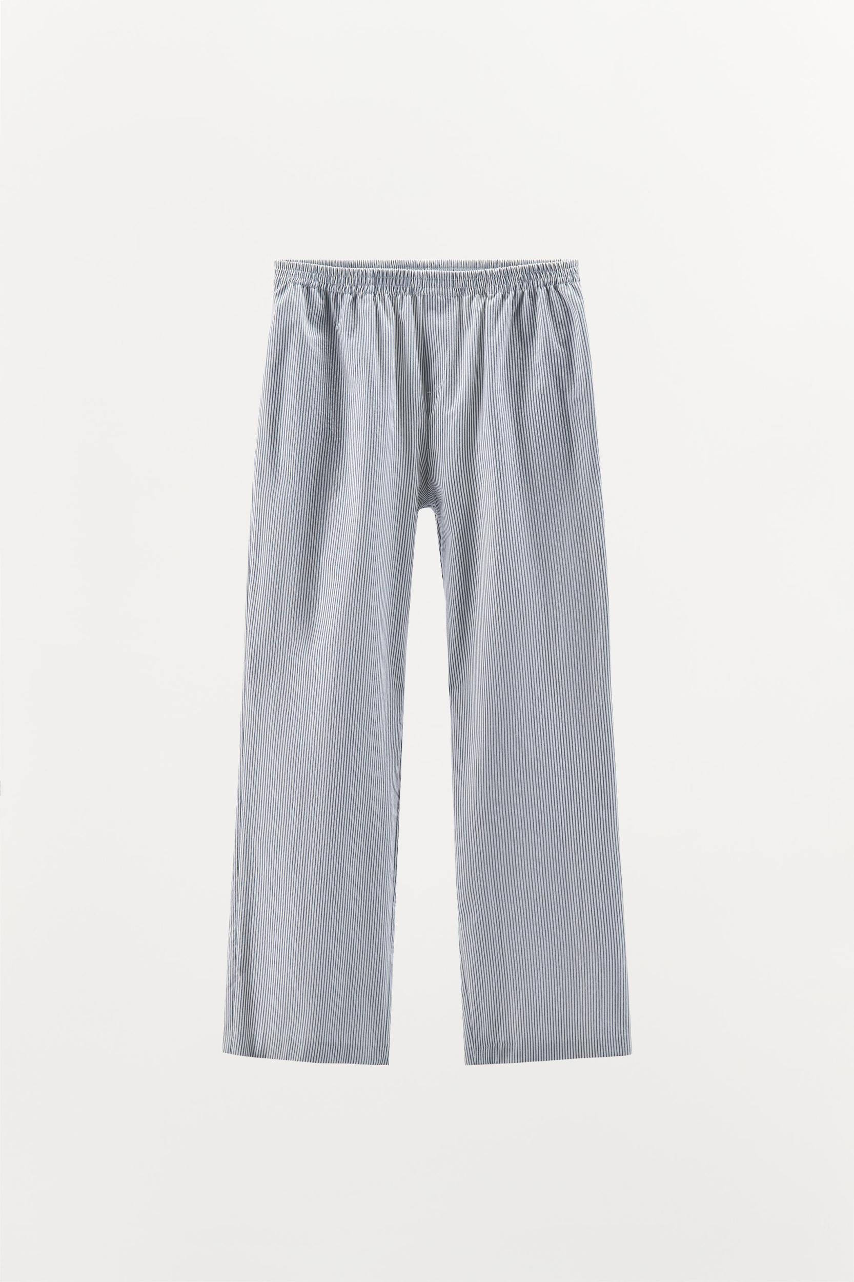 STRIPED PAJAMA PANTS Product Image