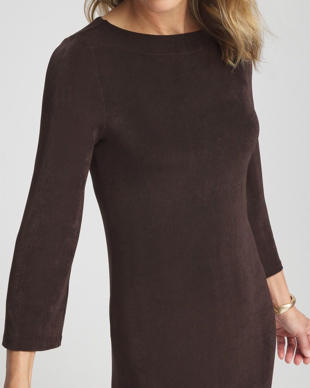 Travelers™ Bell Sleeve Boat Neck Dress Product Image