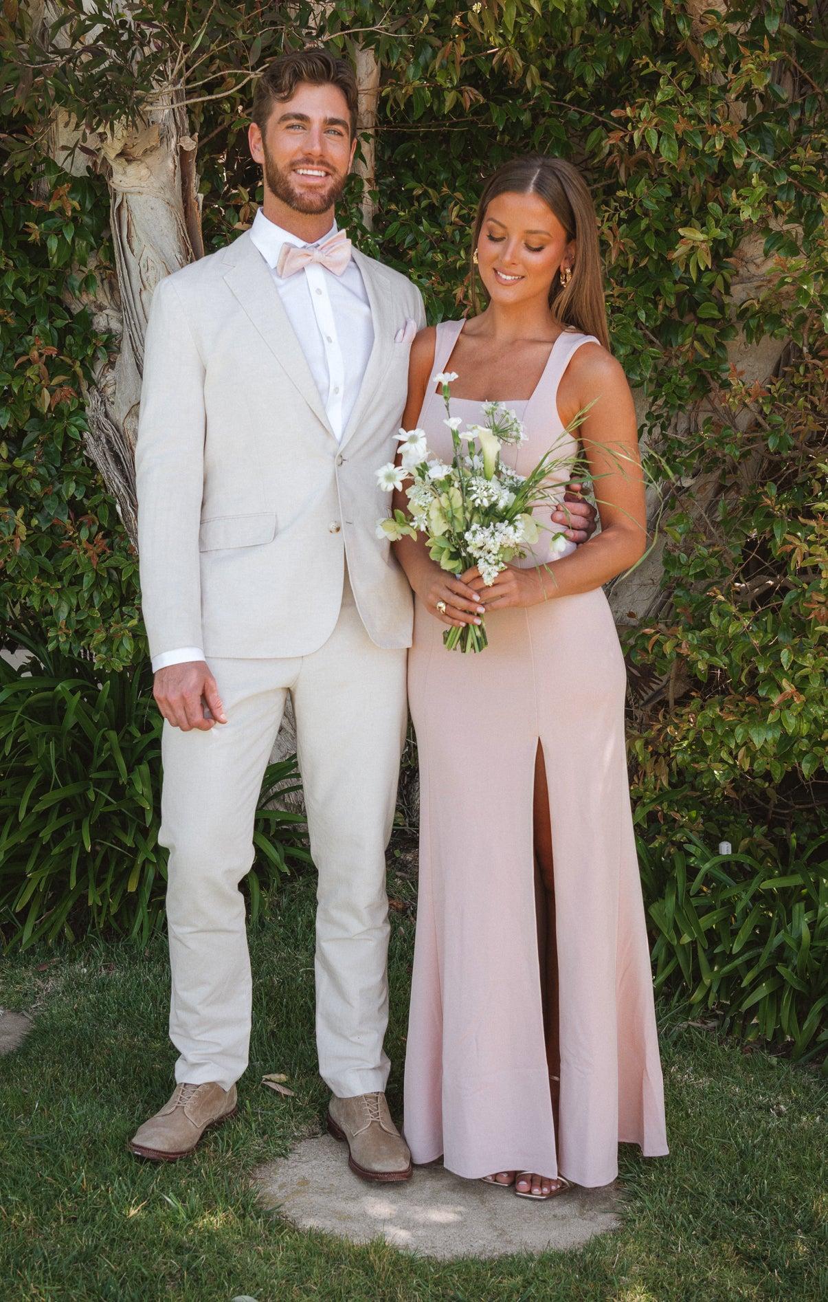 Paris Gown ~ Dusty Blush Stretch Product Image