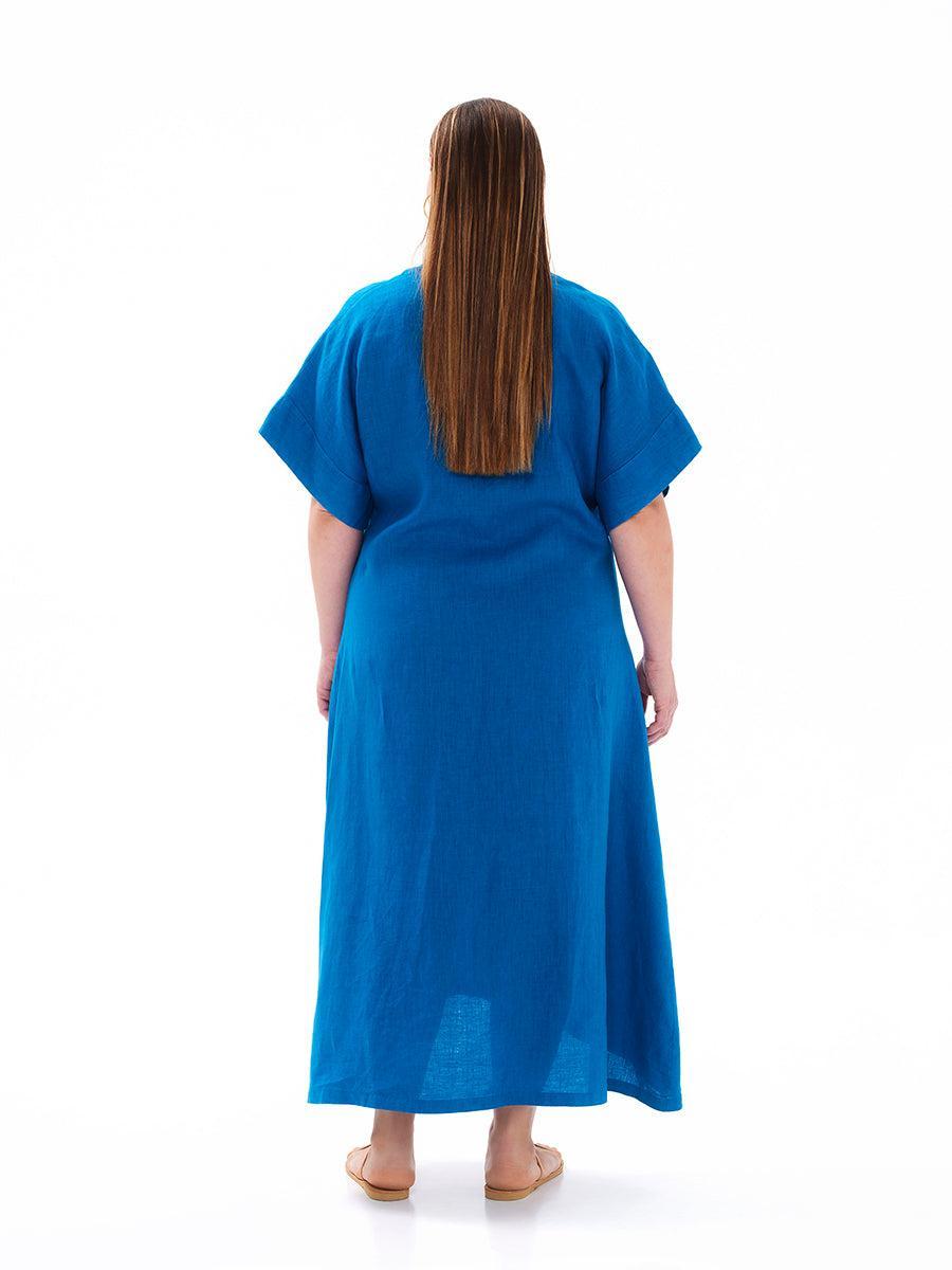 Haris Cotton Linen Dress Curve 6703 Product Image