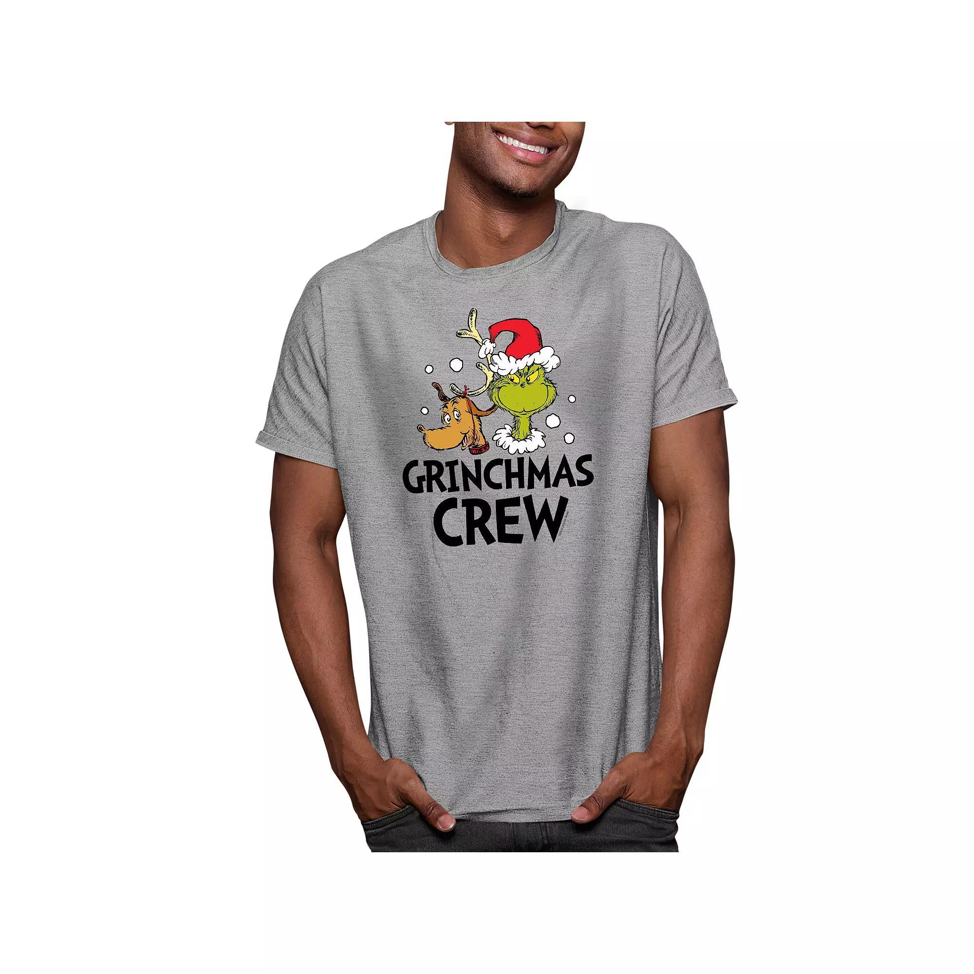 Big & Tall Grinchmas Crew Tee, Mens Product Image