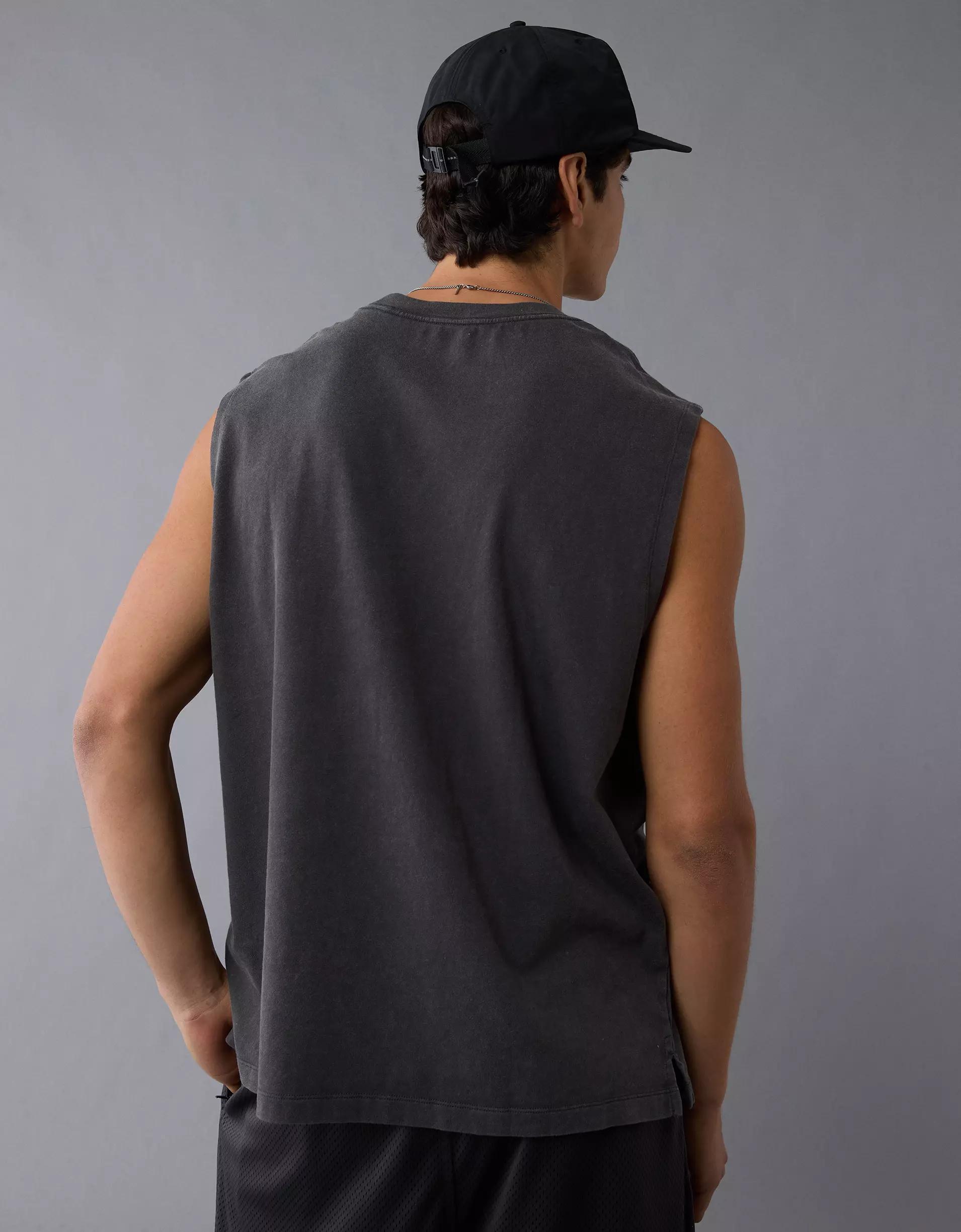 AE Boxy Sueded Jersey Tank Top Product Image