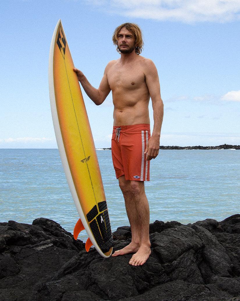 Kirra Pro Performance 17" Boardshorts - Burner Male Product Image