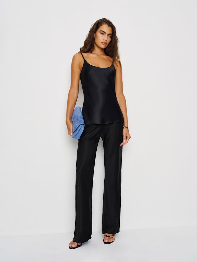Lila Silk Top Product Image