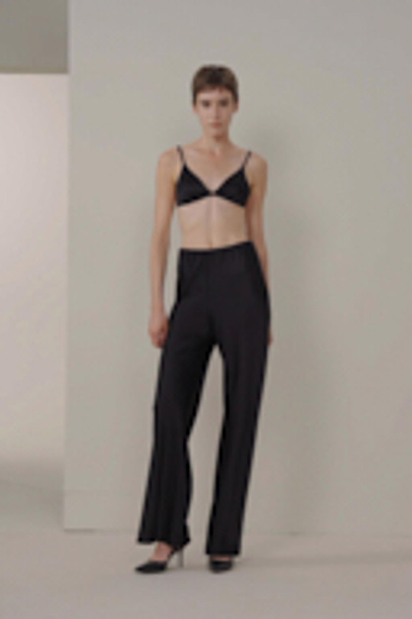 Stretch Silk Triangle Bra Product Image