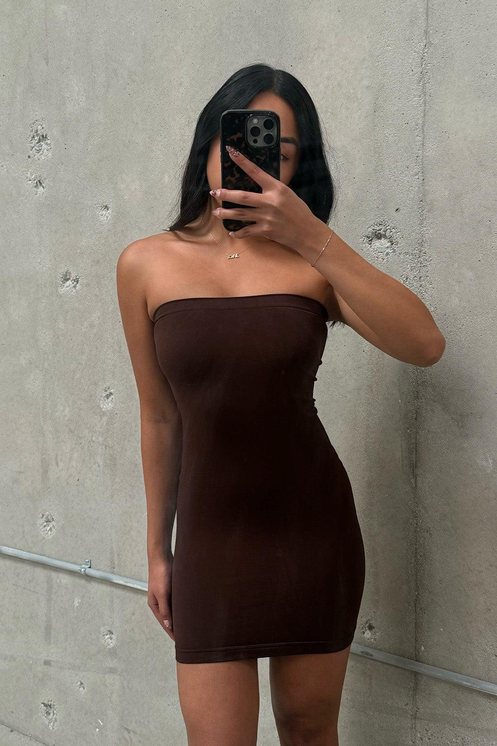 Norma Brown Strapless Under Dress Product Image