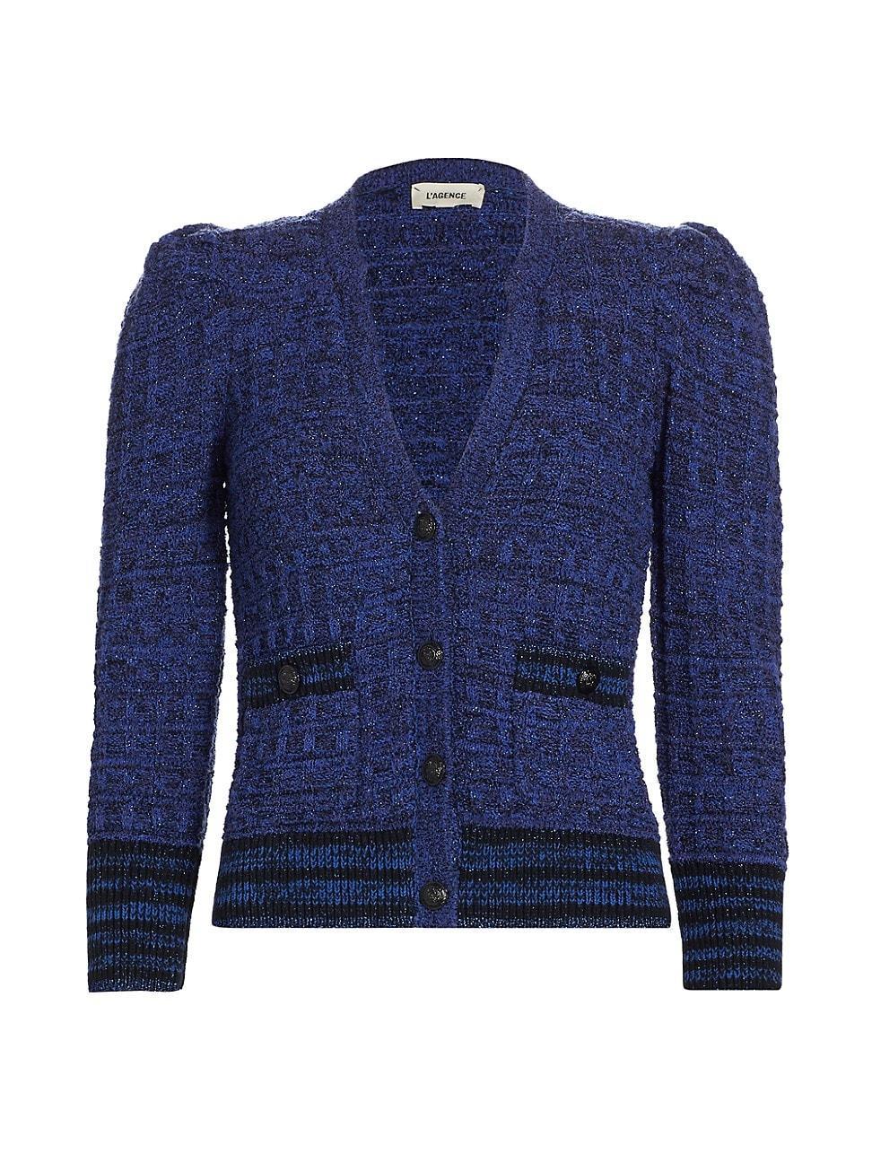 Womens Jenni Waffle-Knit Cardigan Product Image
