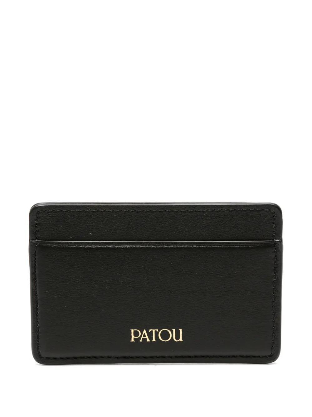 PATOU Jp Card Holder In Black Product Image