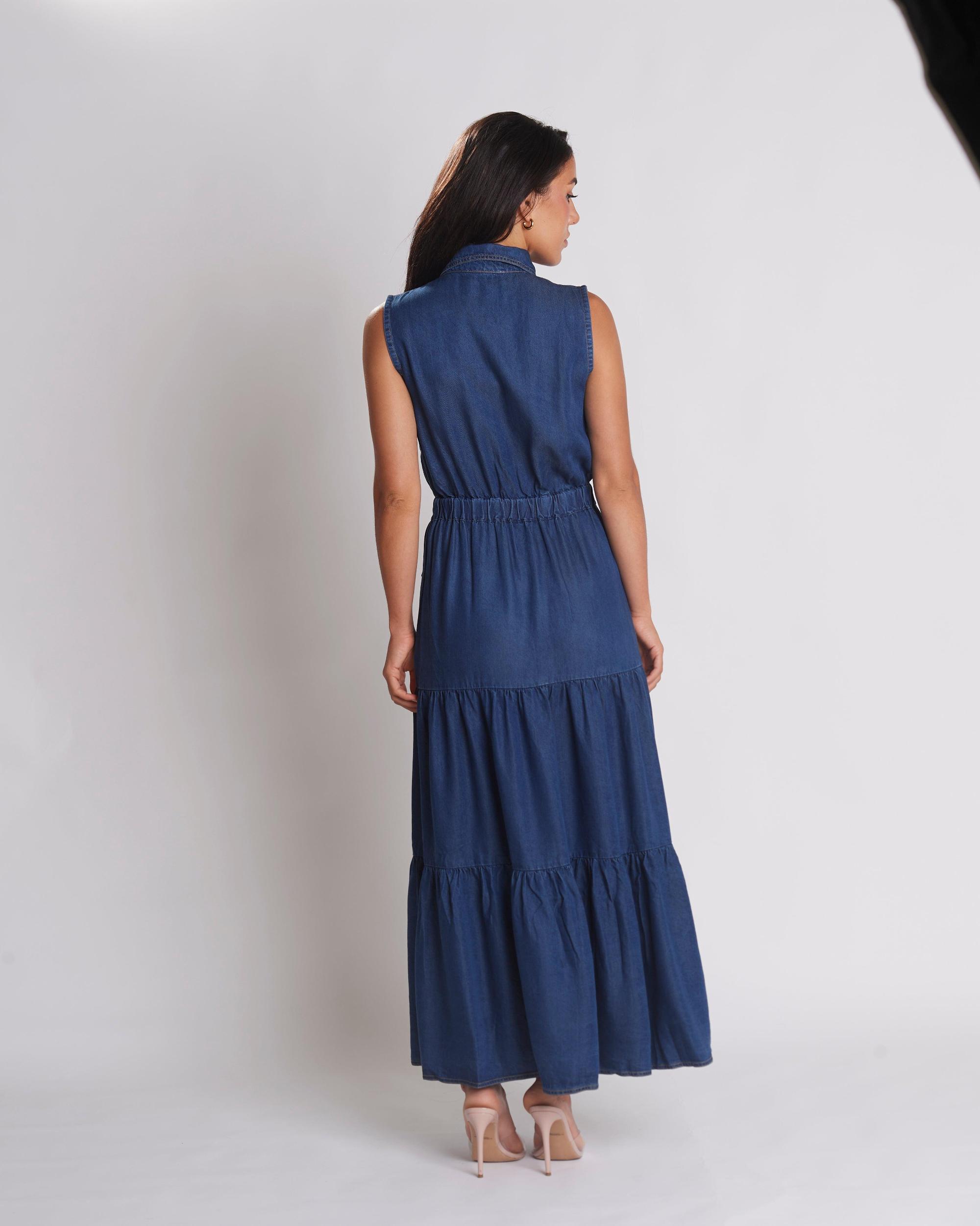 Triana Denim Dress Product Image