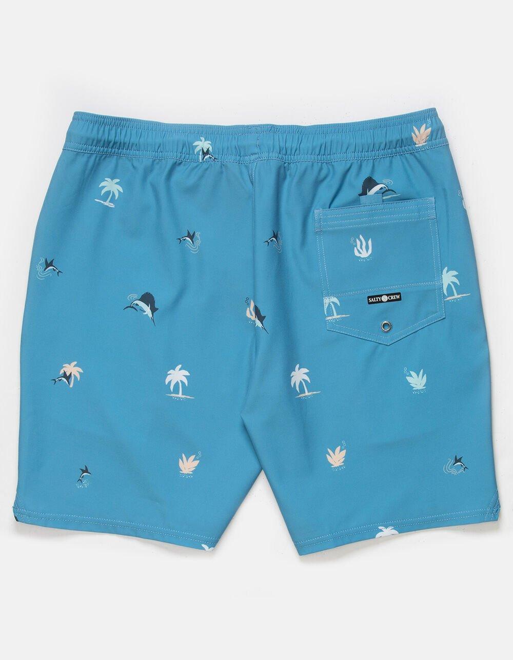 SALTY CREW Lowtide Mens 18'' Elastic Boardshorts - DARK BLUE Product Image