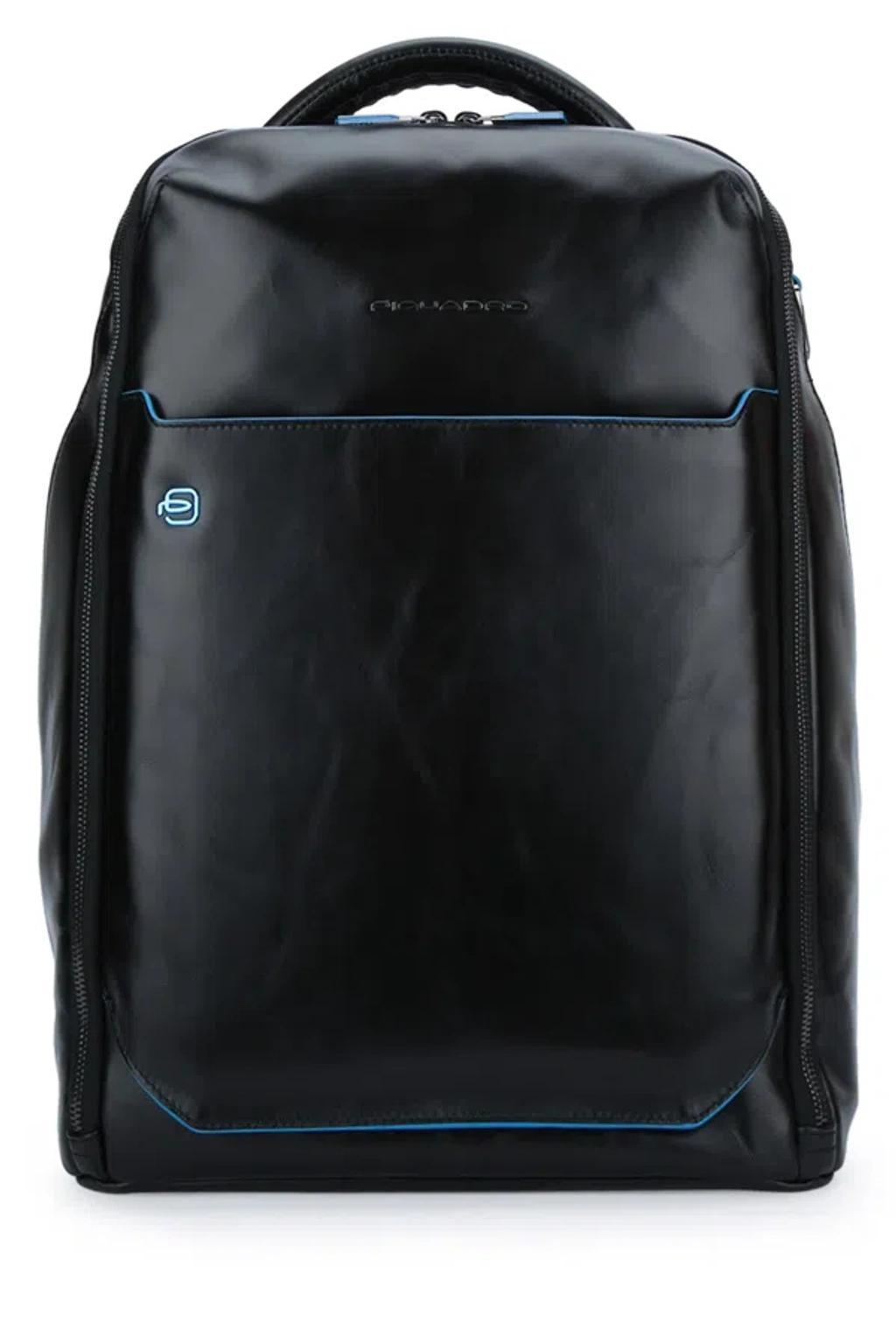 PIQUADRO Zaino 2 Comparti In Pelle _porta Pc 14 In N Product Image